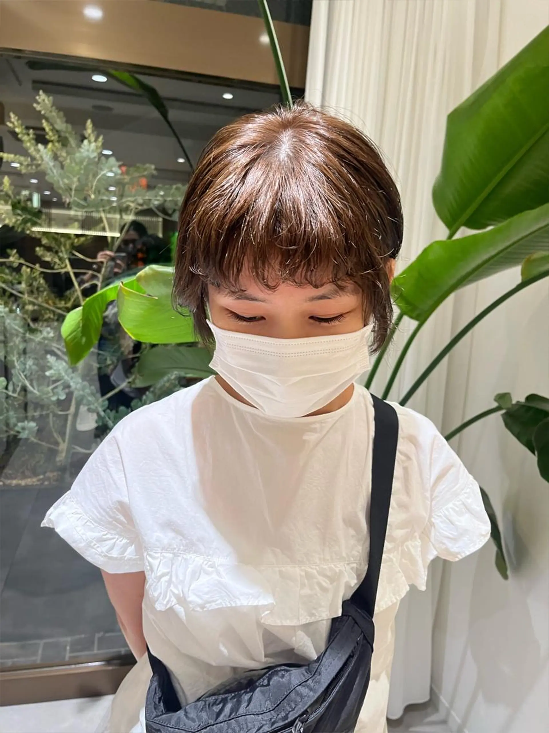 ショート カット パーマ 和田 琉々香のヘアスタイル