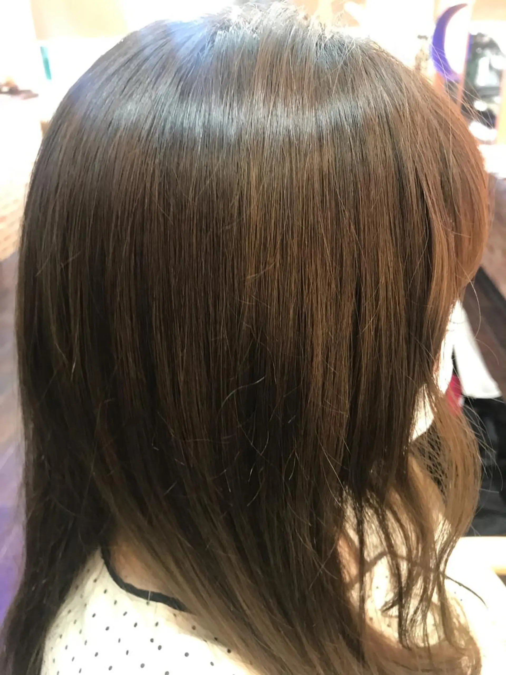 セミロング パーマ 桧山 真のヘアスタイル