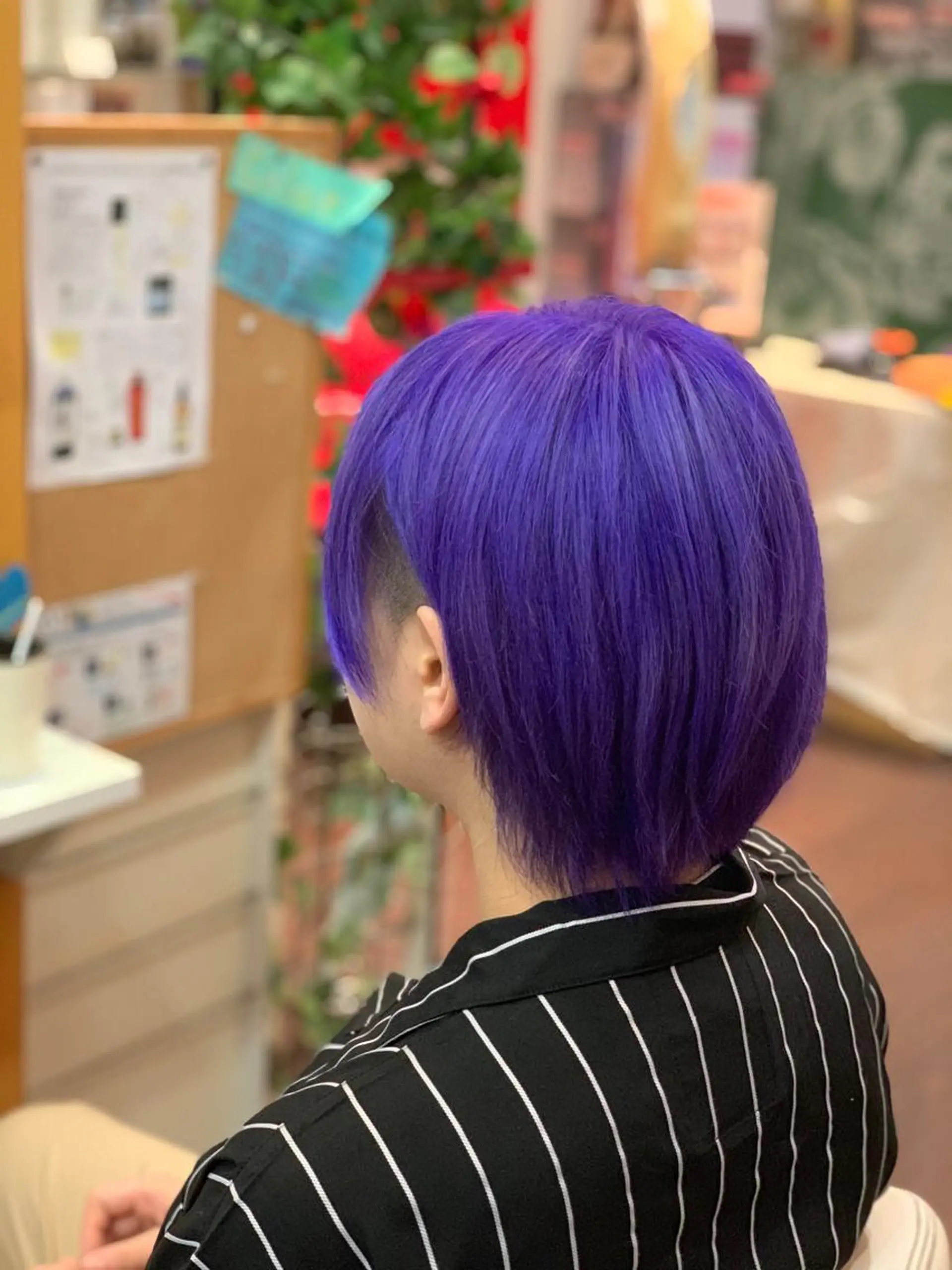 ミディアム ヘアカラー たけい ゆうきのヘアスタイル