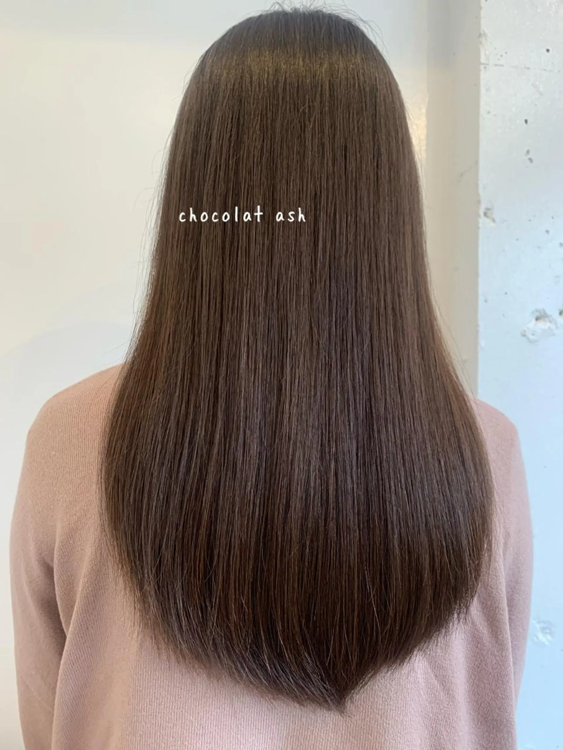 ロング ロング 縮毛矯正 トリートメント 個室サロン　Fbeauty×Spica所属・トップ スタイリストのヘアスタイル