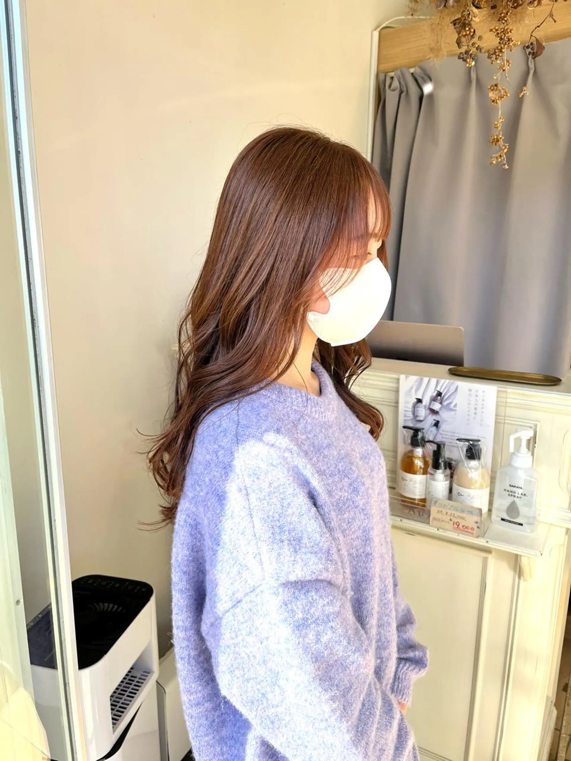 ロング カラー カット ヘアカラー トリートメント JUNTA 梅田茶屋町のヘアスタイル