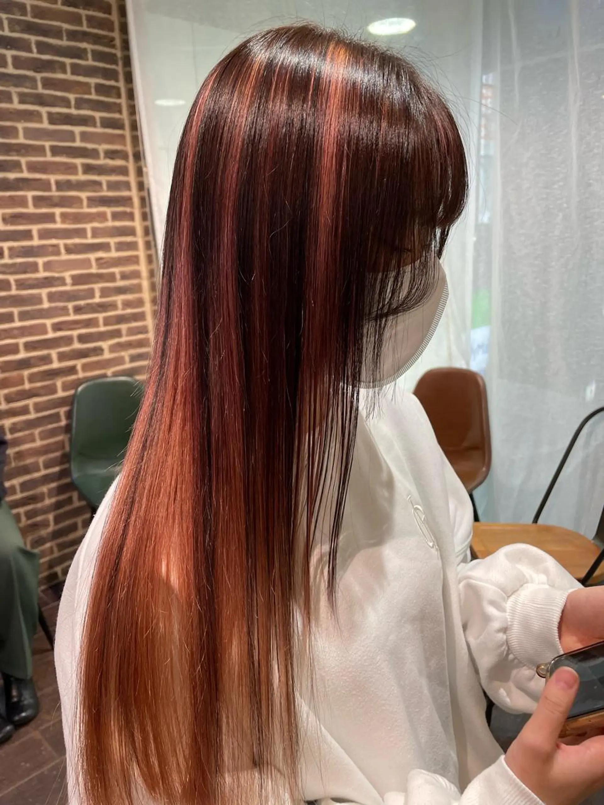 カラー ハイトーンカラー 学生 ヘアカラー メンズ/艶髪/カラー サクラ🌸のヘアスタイル