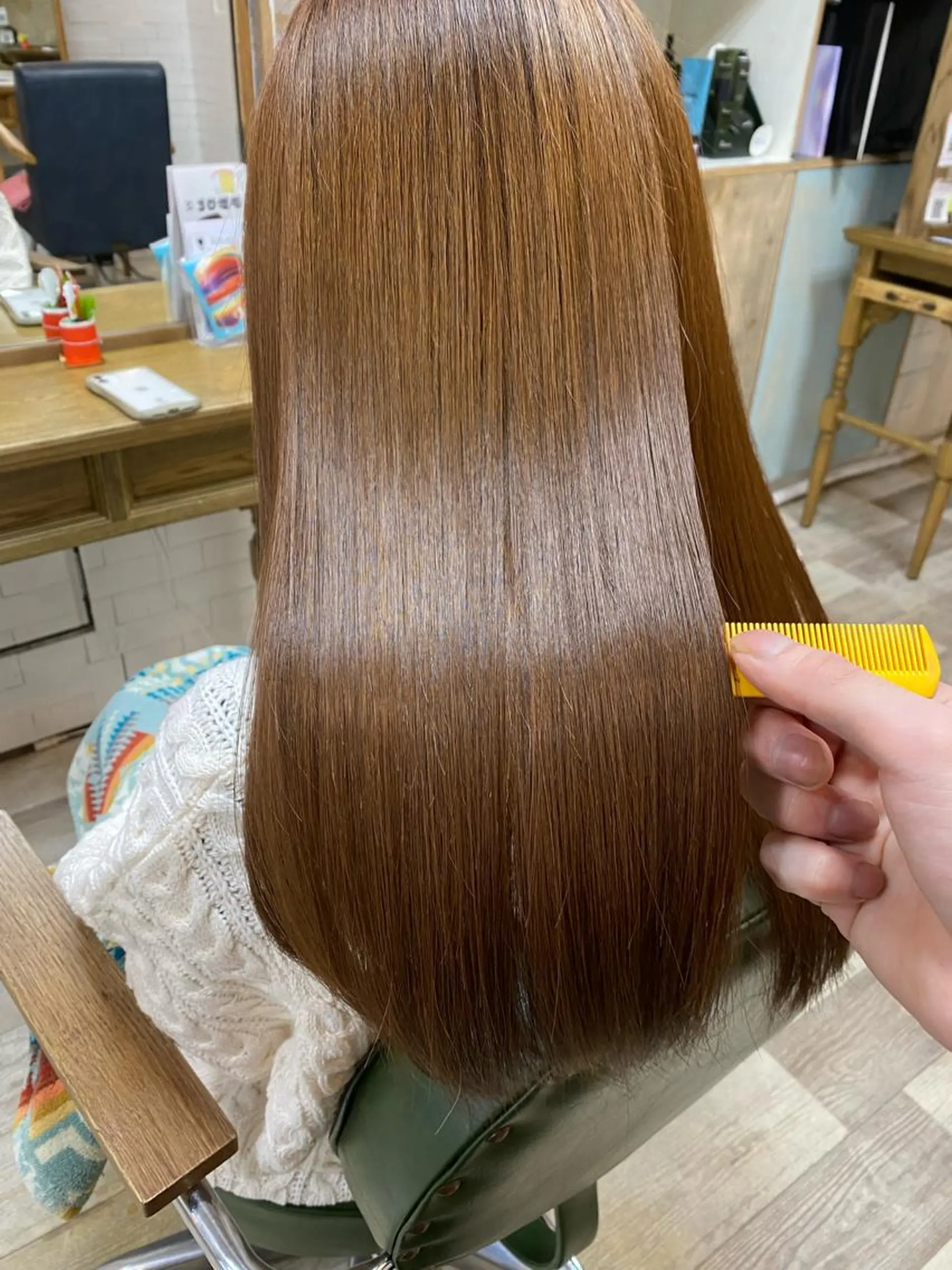 ロング ku-to+所属・髪質改善✨ 角谷　勇のヘアスタイル