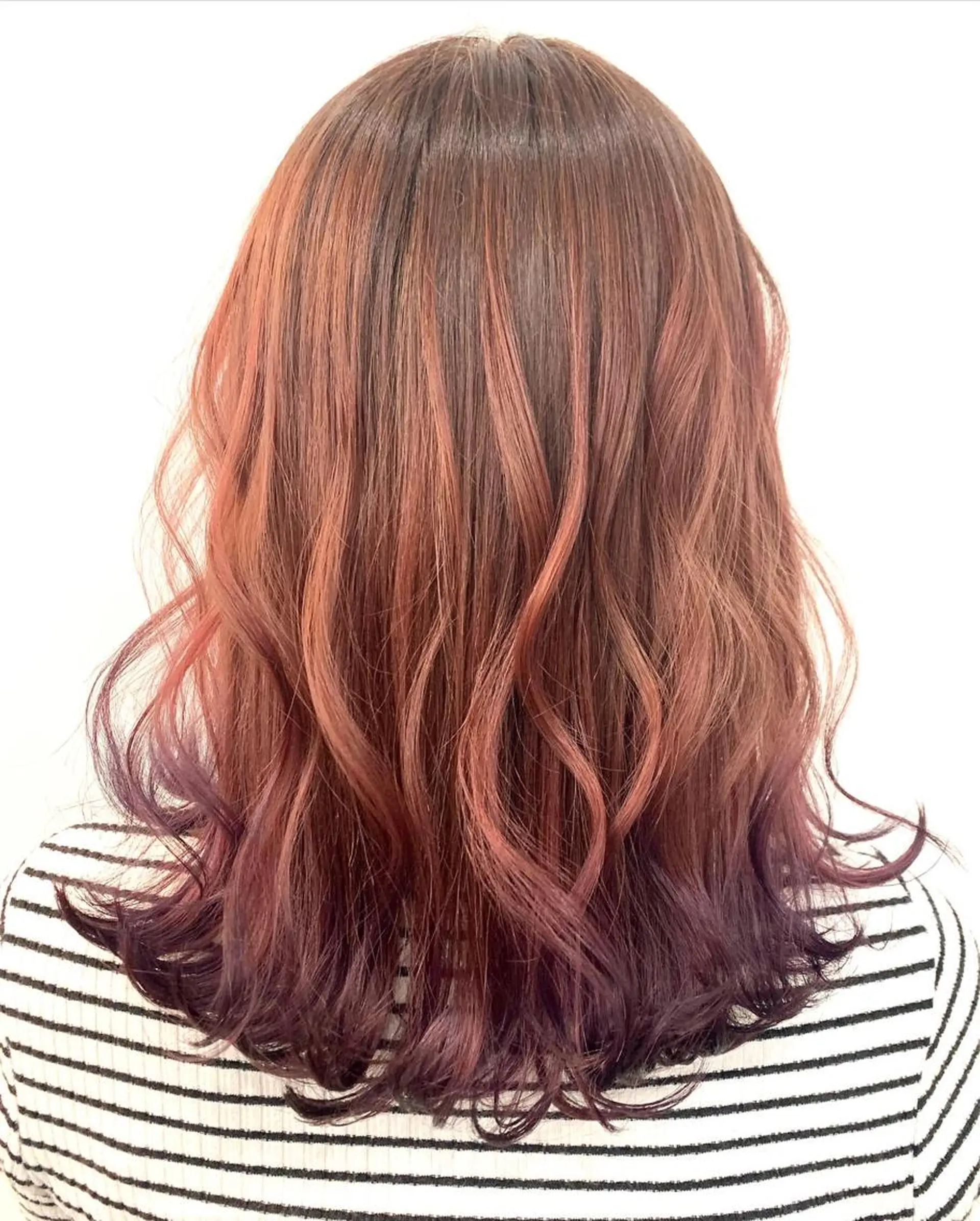 ミディアム カラー おおたかの森/透 明感/小林のヘアスタイル