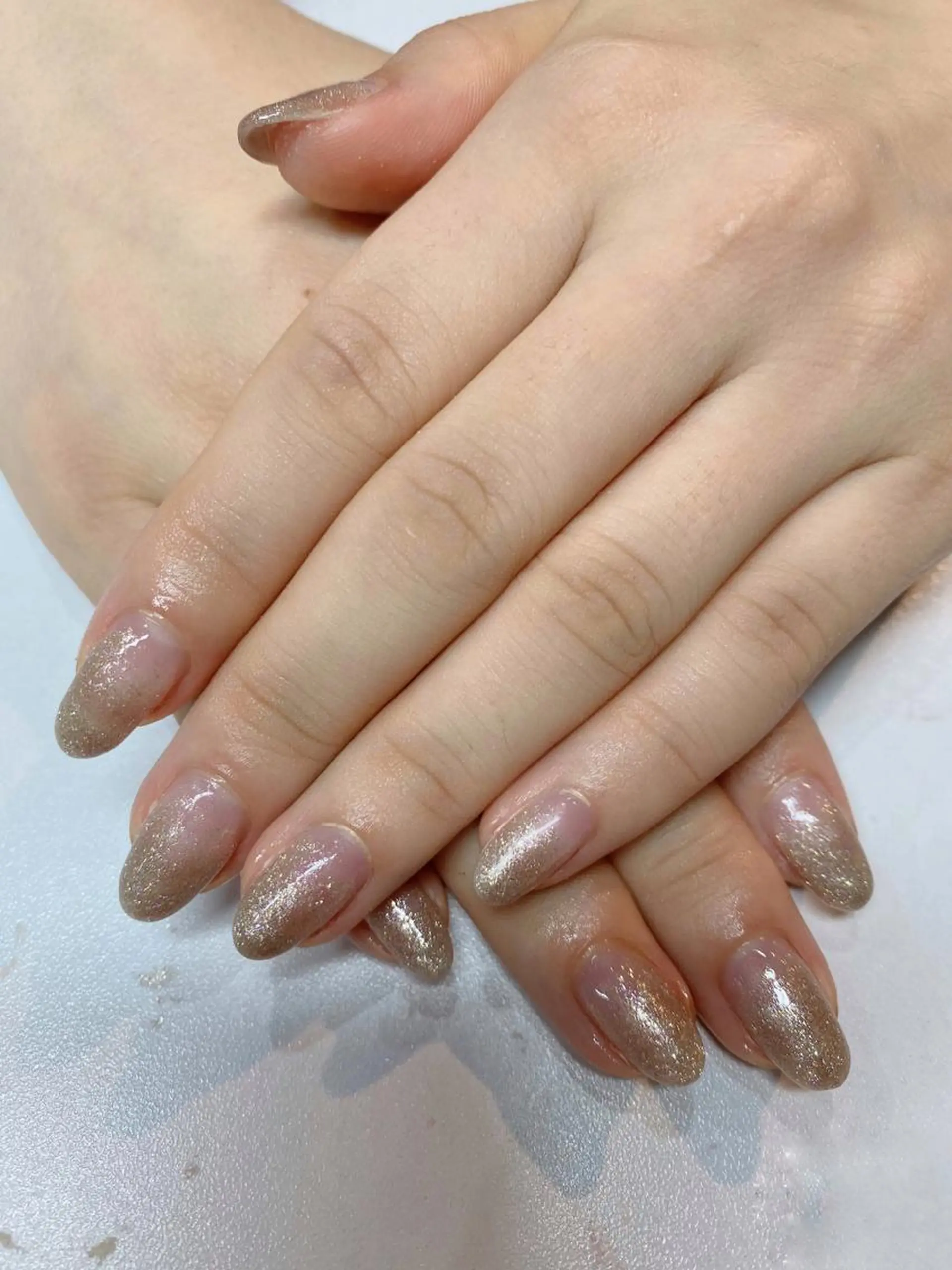 ネイル ラメ(グリッター) ラメグラデーション yuminail所属・錦糸町 yuminailのネイルデザイン