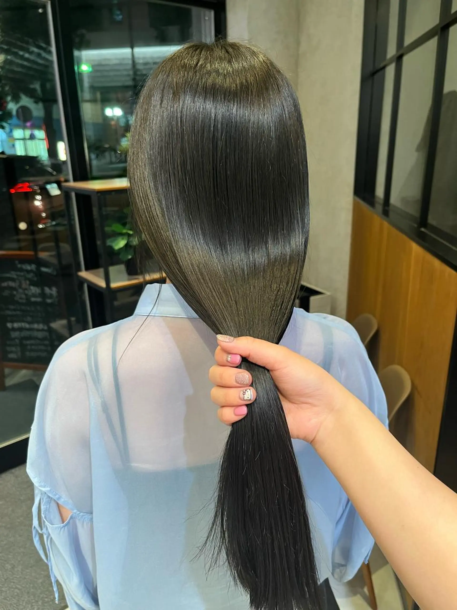 ロング カラー トリートメント yuuri🎀/大宮 /韓国ヘア/レイヤーのヘアスタイル