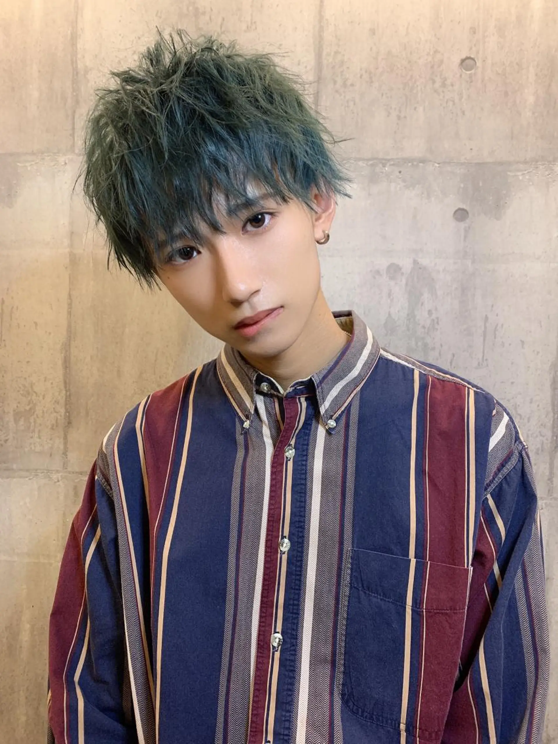 ショート カラー パーマ メンズ特化👨 細谷碧海のヘアスタイル