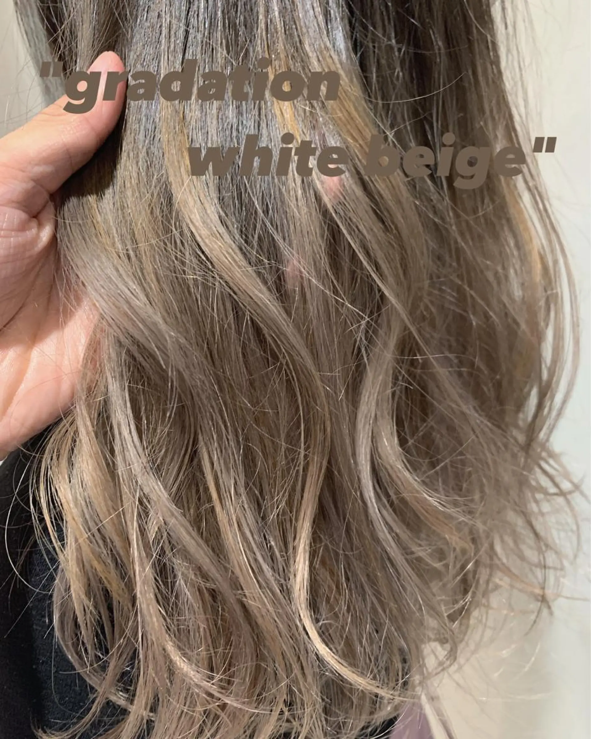 セミロング カラー Bree"ze所属・大河原 修太のヘアスタイル