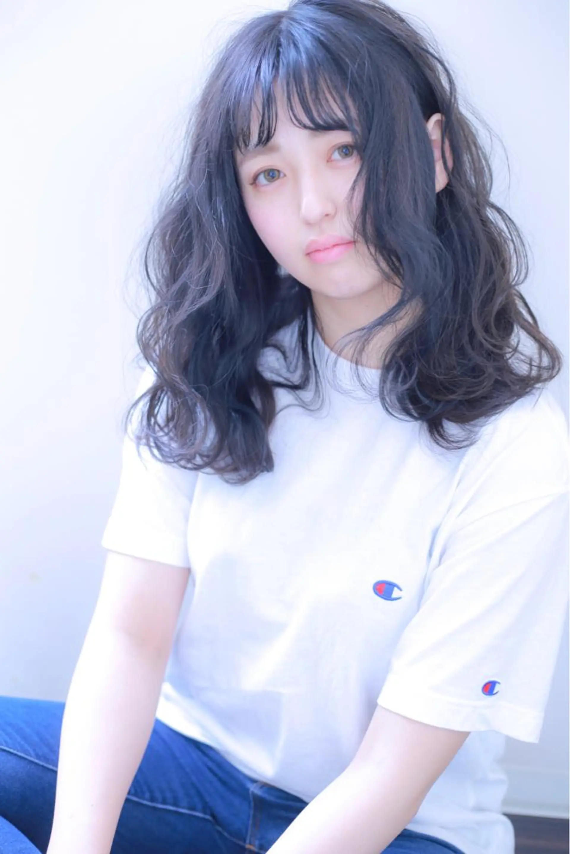 ロング 伊藤 裕貴のヘアスタイル