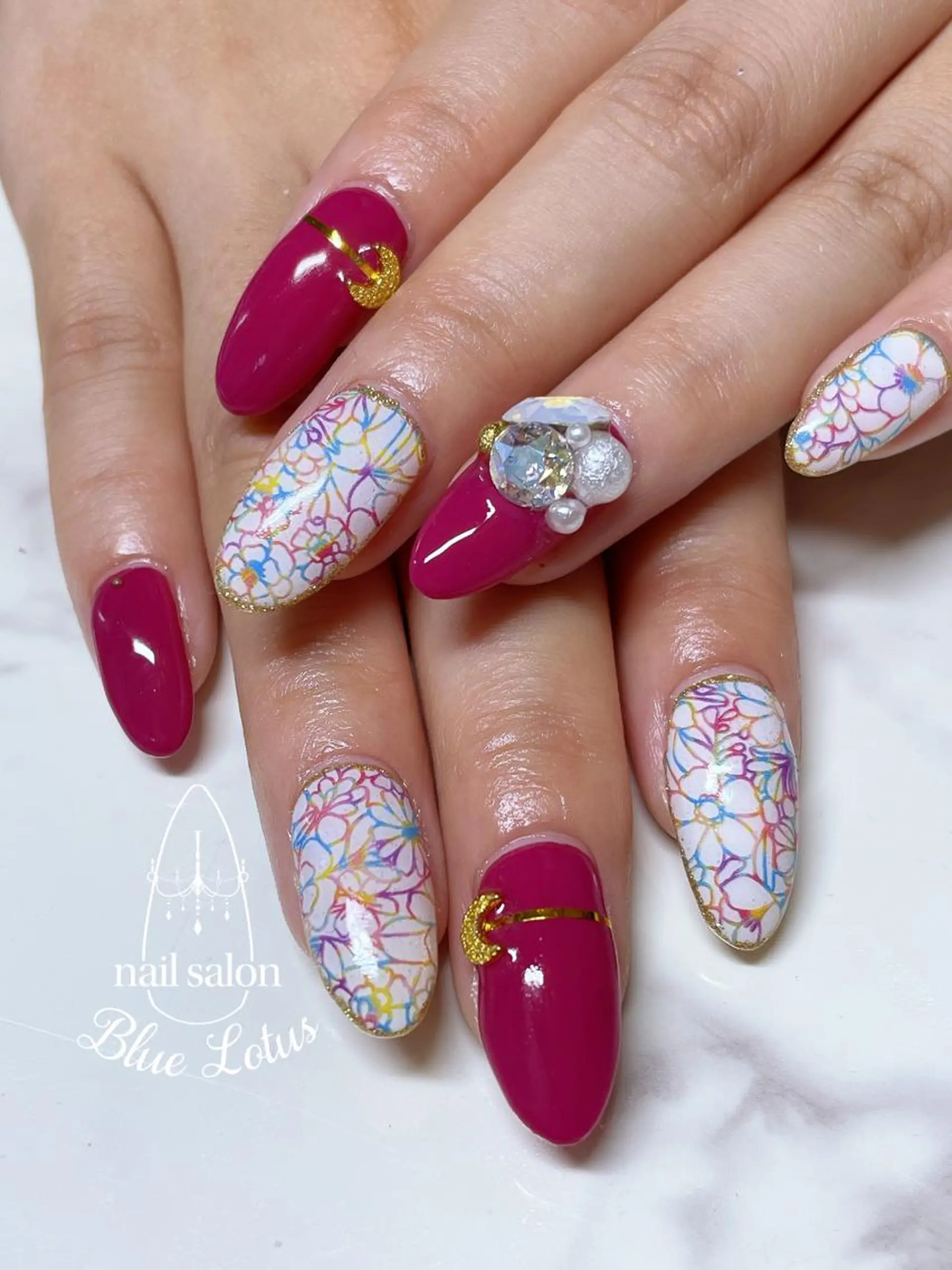 ネイル ハンドネイル 三浦 藍のネイルデザイン