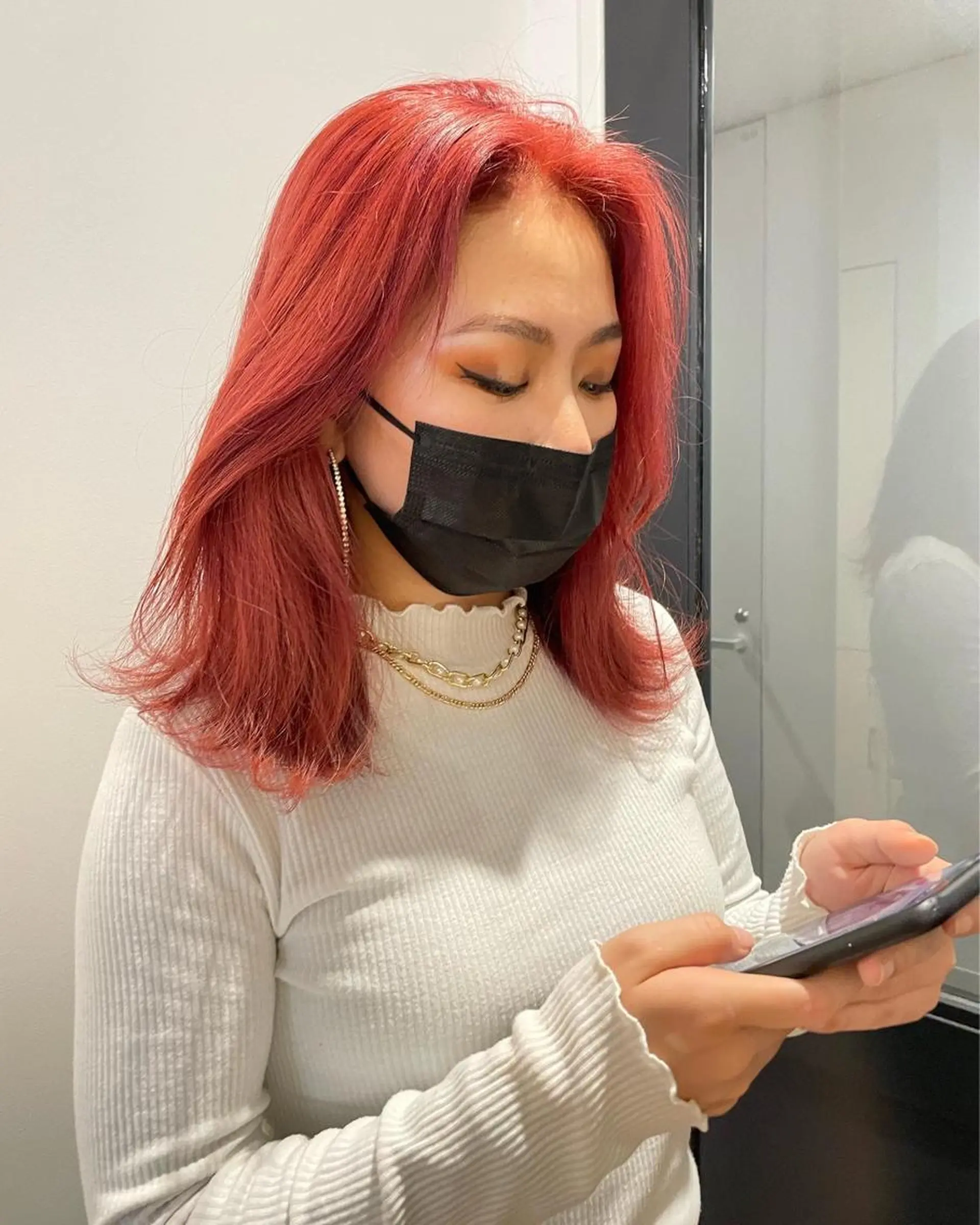 セミロング 韓国ヘア🤍 慎之介のヘアスタイル