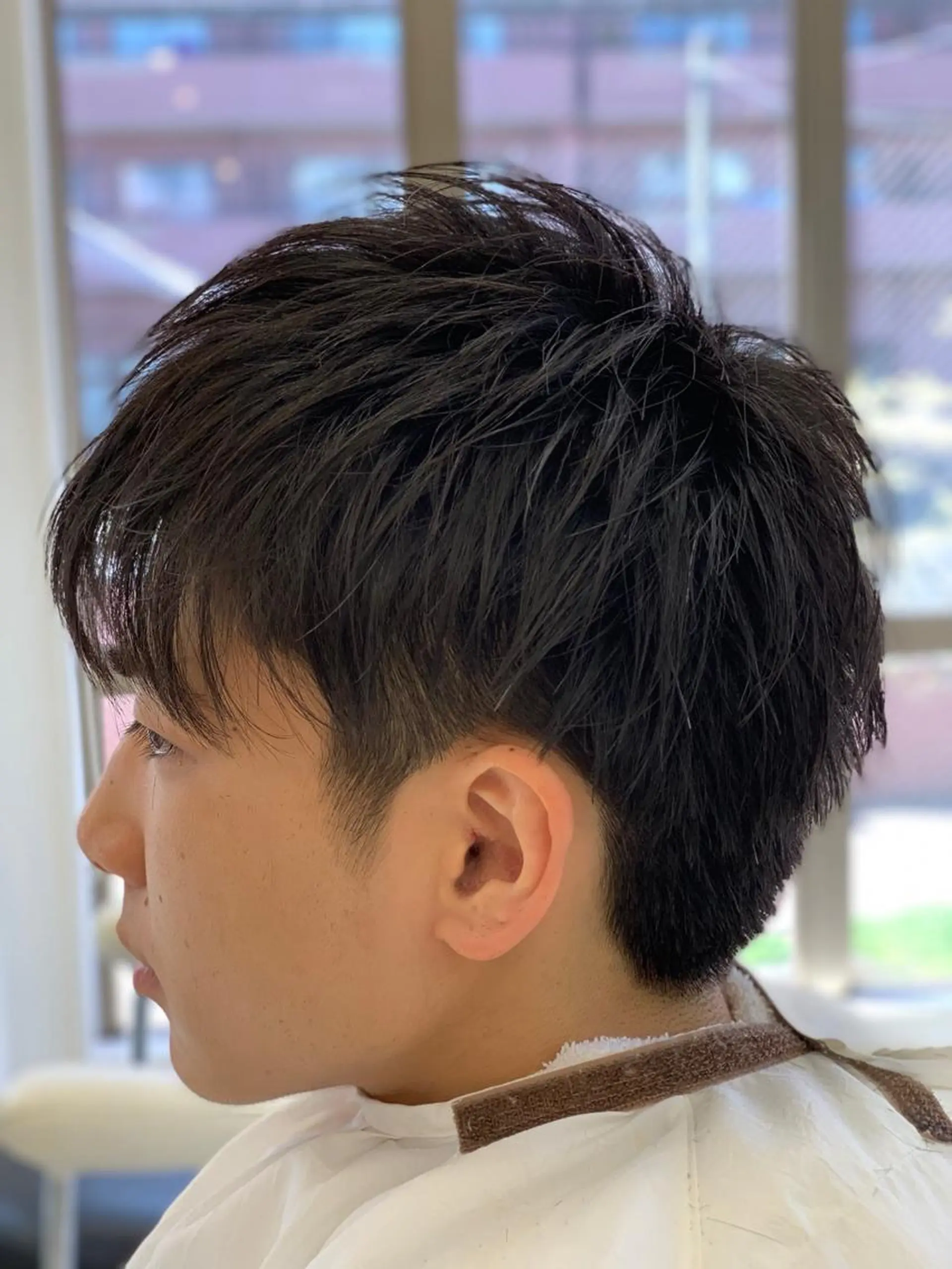 ショート メンズ マッシュ 刈り上げ カット 平本 雄馬のヘアスタイル