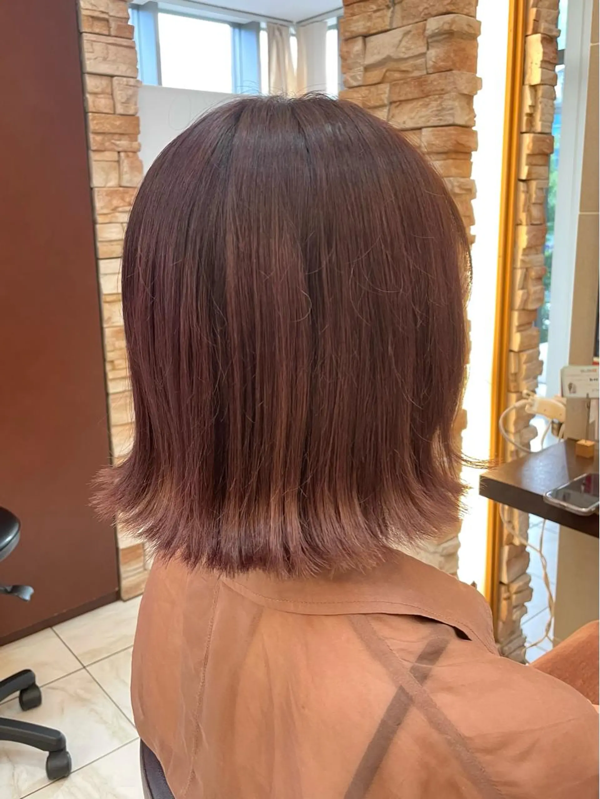 ショート ヘアカラー トリートメント 新籾 尚哉のヘアスタイル