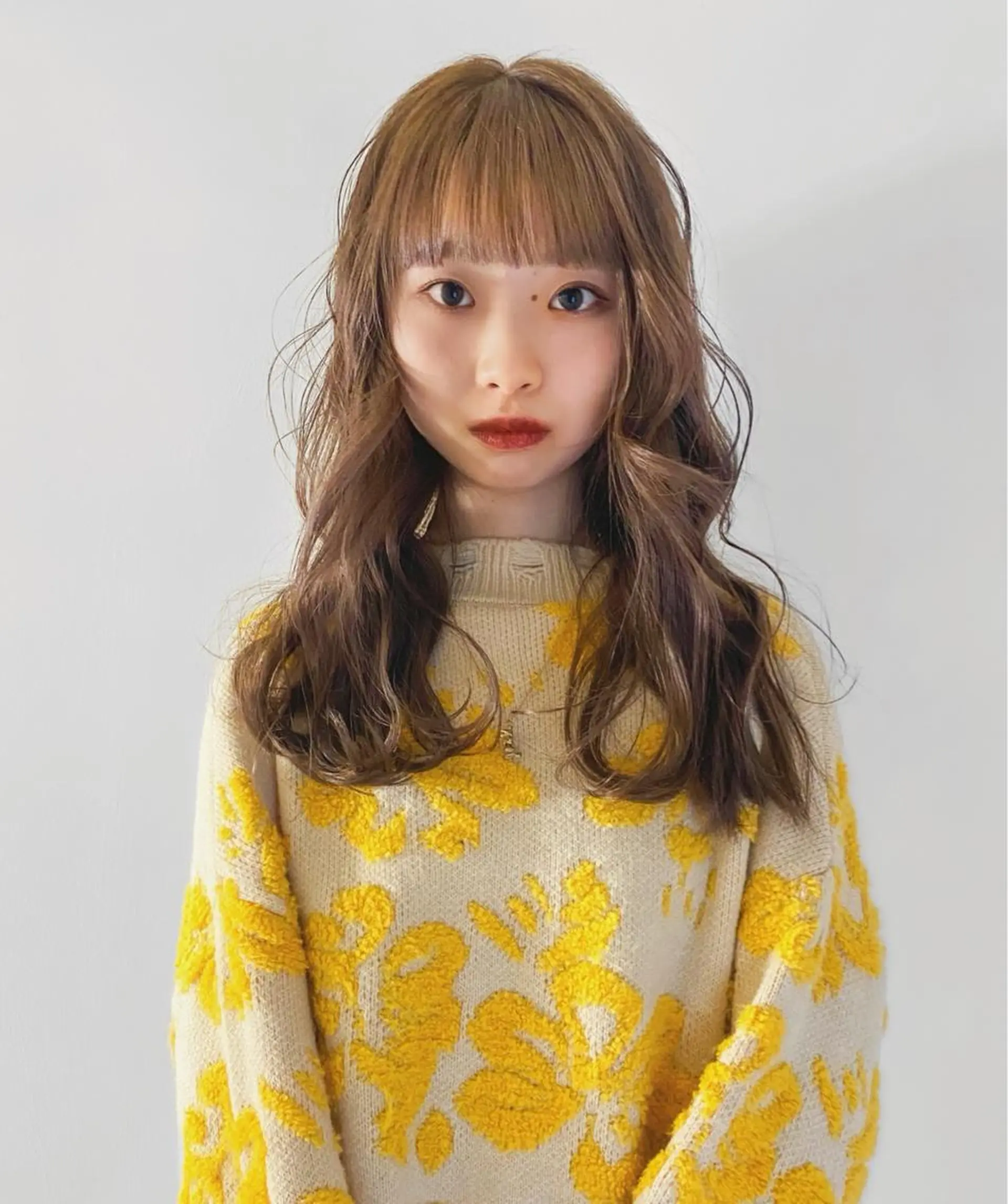 セミロング カラー レイヤー/パーマ /ウルフ/nabeのヘアスタイル