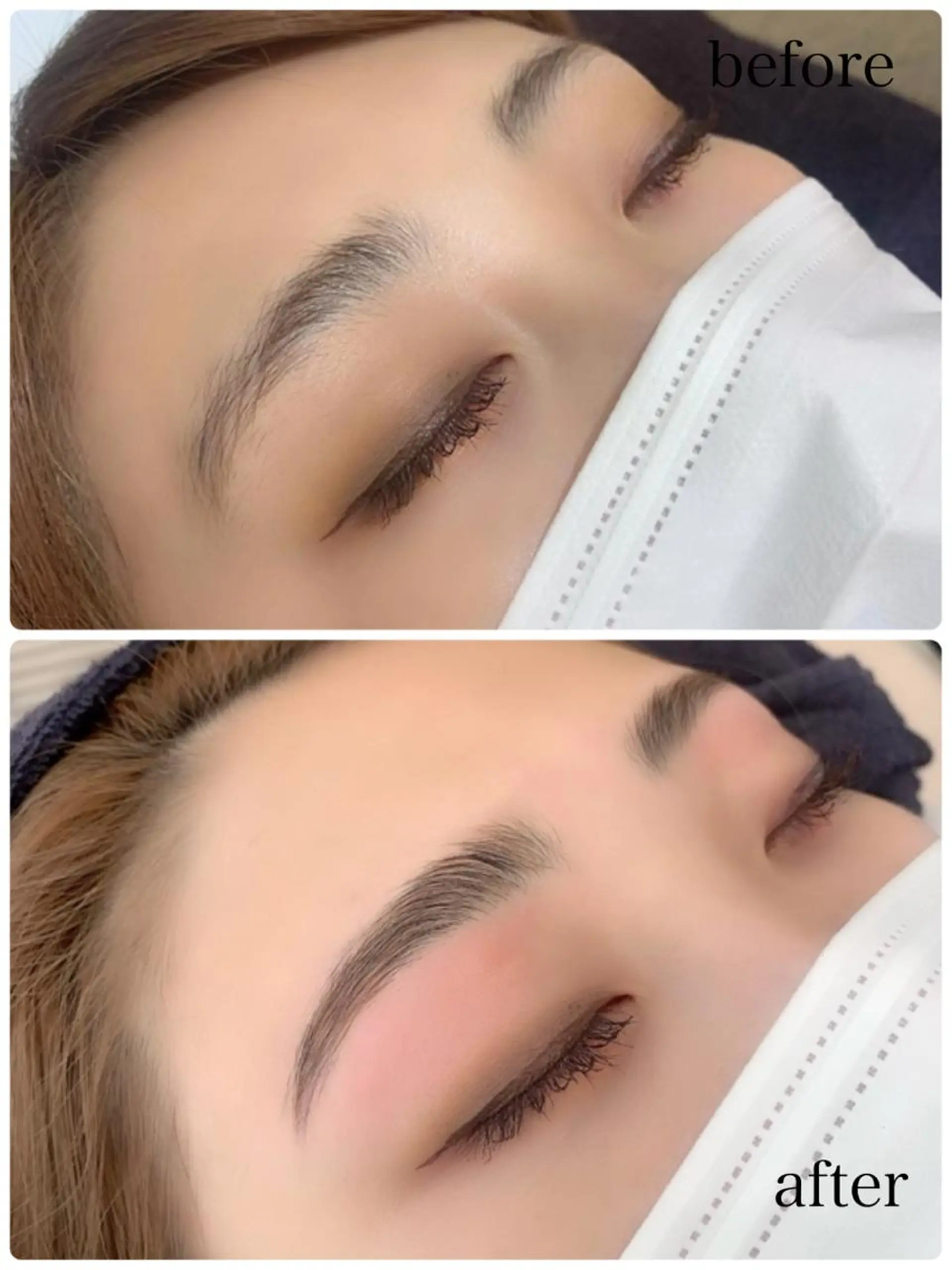 アイブロウ ハリウッドブロウリフト ワックス脱毛 その他(アイブロウ) eyelist萩元 /店長🍒のマツエク・マツパデザイン