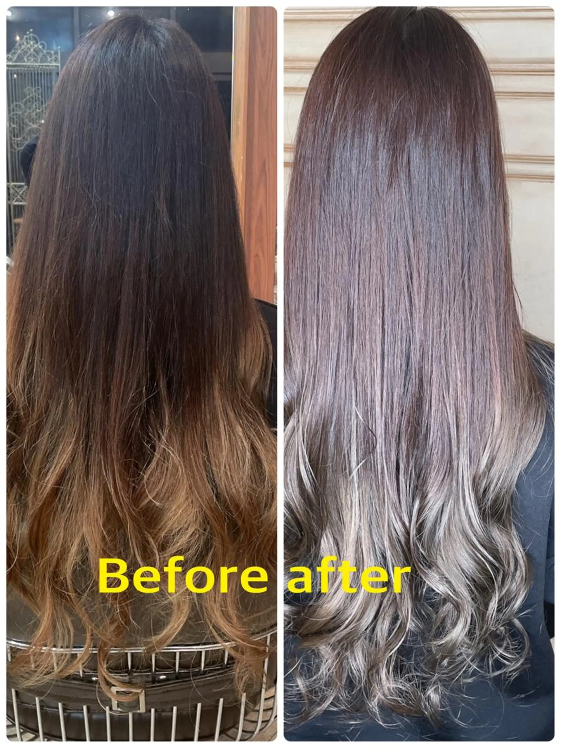 ロング カラー 藤木 雅俊のヘアスタイル