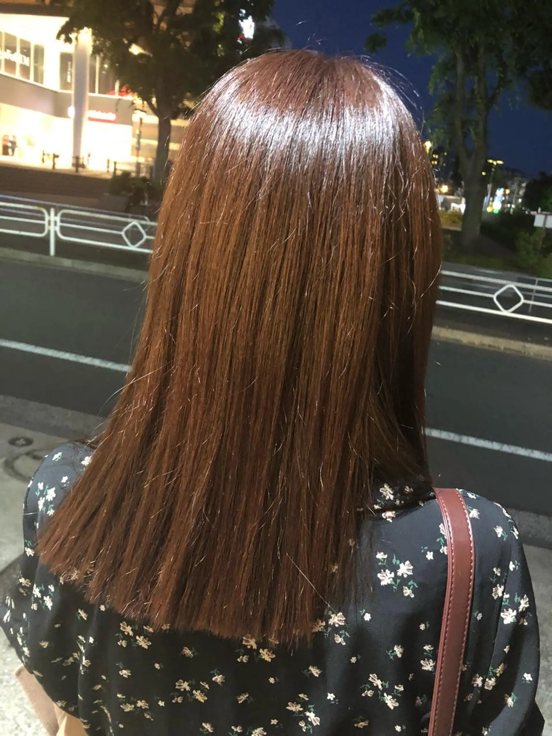 ロング カラー ブラウンカラー ピンクカラー ピンクブラウン 🍀富久 永梨🧸のヘアスタイル