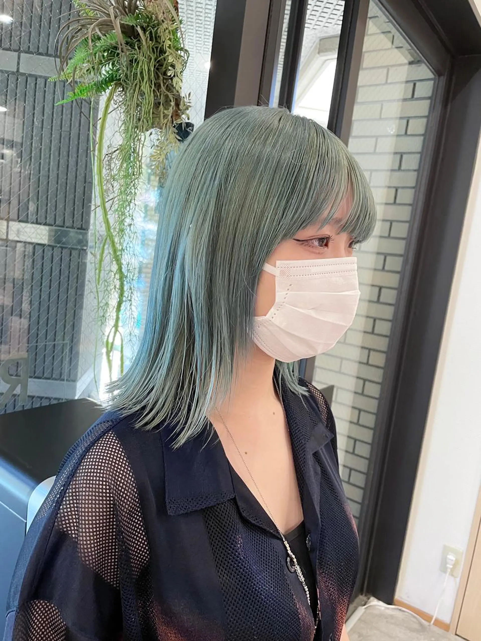 ミディアム カラー ヘアカラー トリートメント 城　健太郎 💎ハイトーンのヘアスタイル