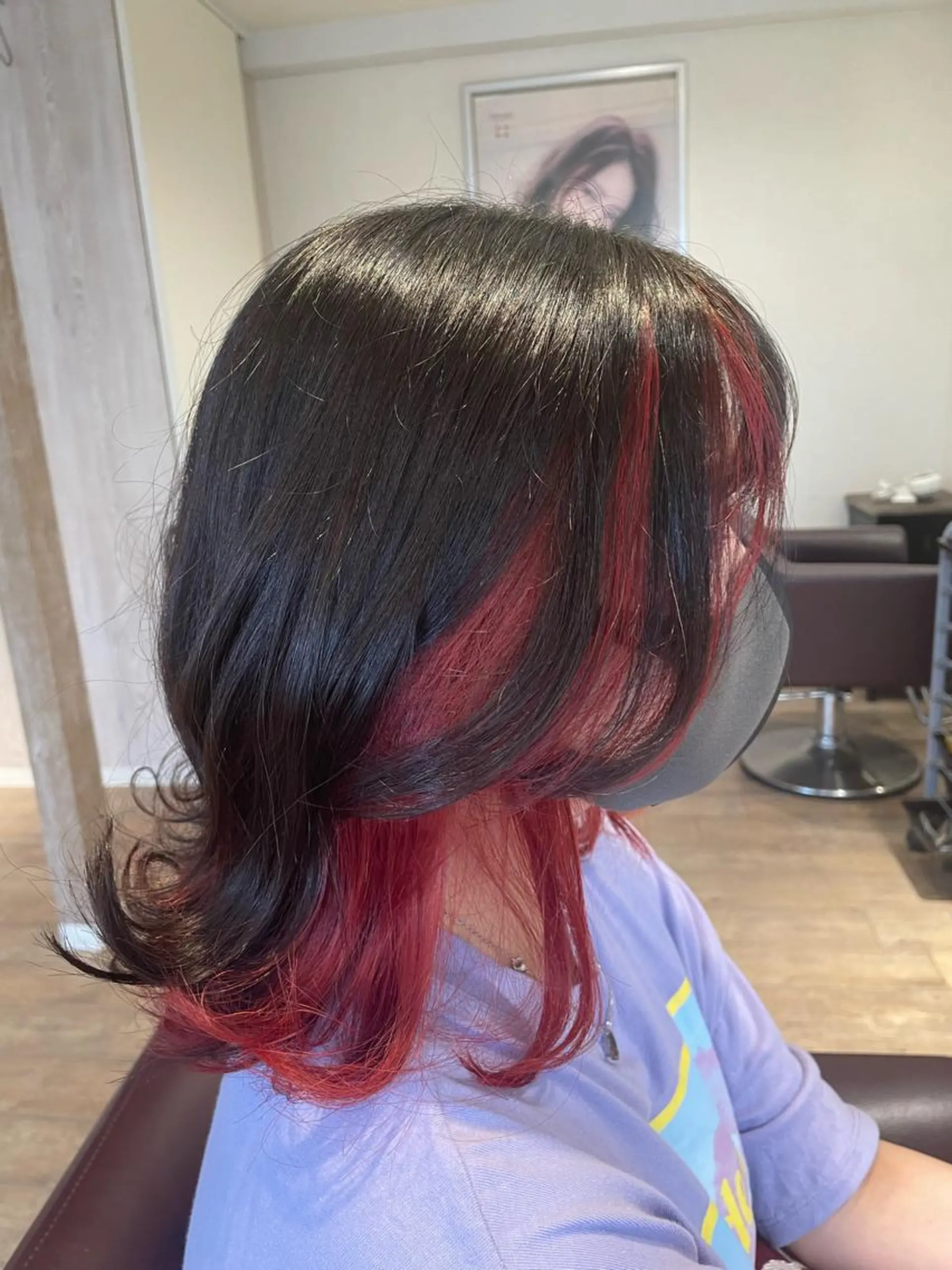 カラー インナーカラー 栗原 諒のヘアスタイル