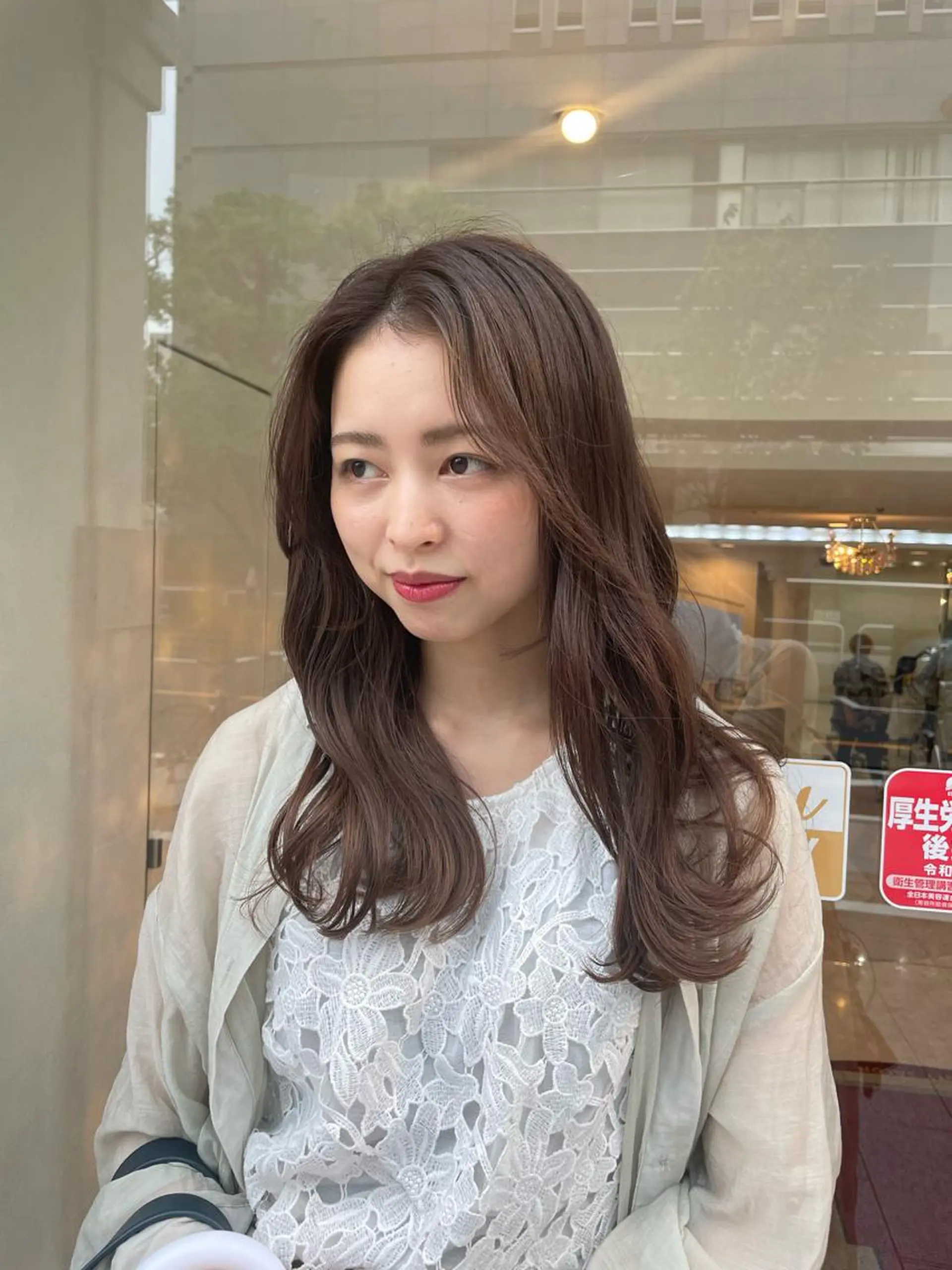 カラー ブラウンカラー トルクアータ伏見 MIKUのヘアスタイル