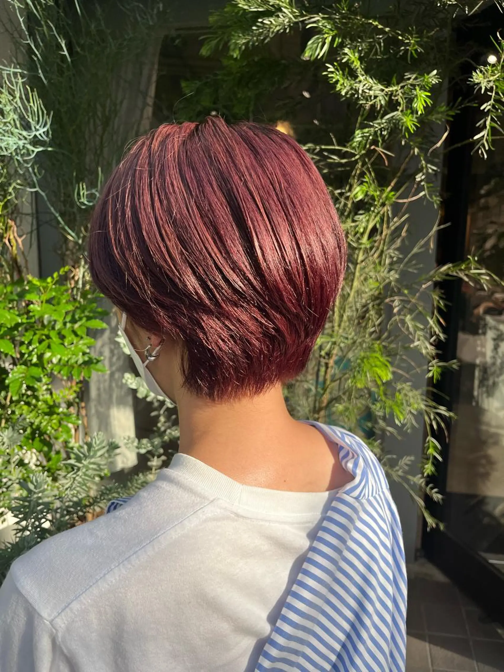 ショート カラー ヘアカラー ZEST kalon RINAのヘアスタイル