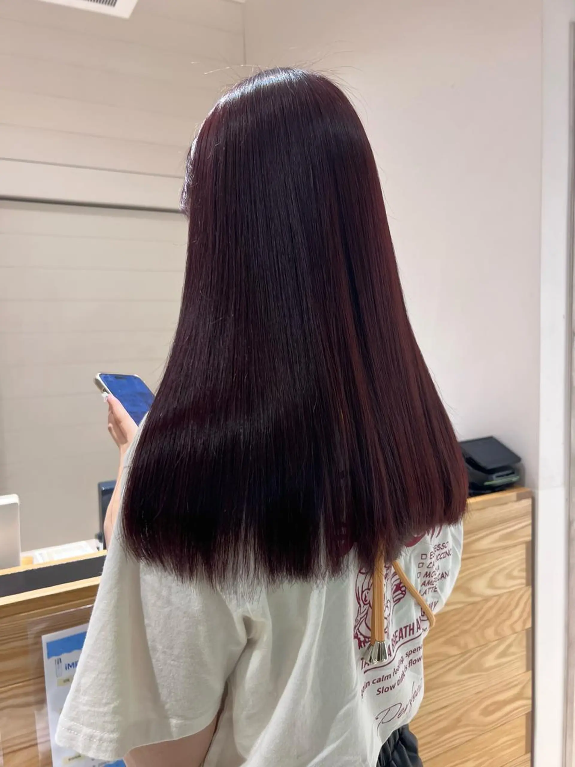 ロング カラー カット ヘアカラー トリートメント karin🌛ボブ/ 透明感たっぷりカラーのヘアスタイル