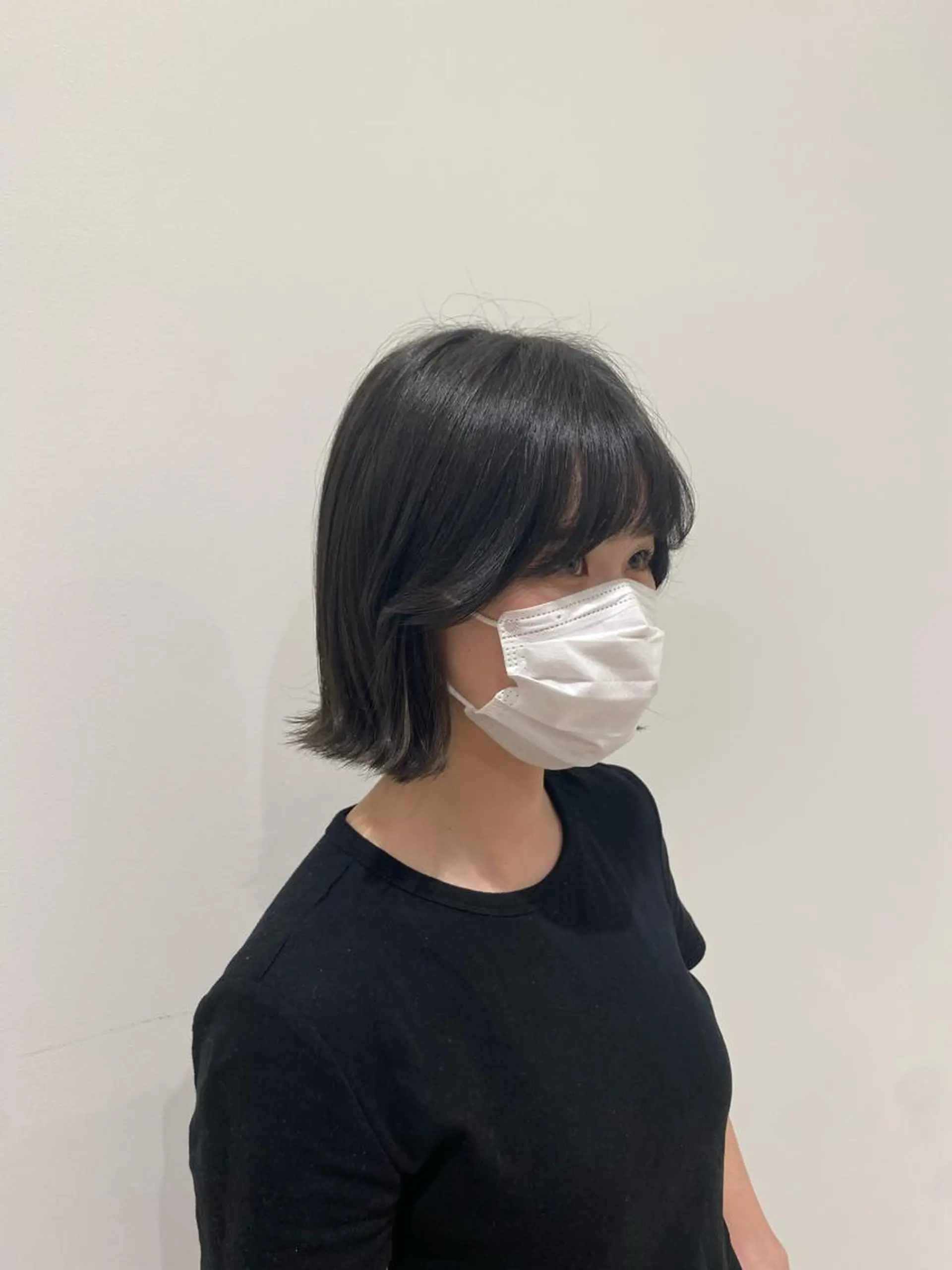 ショート カラー ブルーカラー ブルージュ 透明感カラー 美髪矯正/ 伊藤 更のヘアスタイル