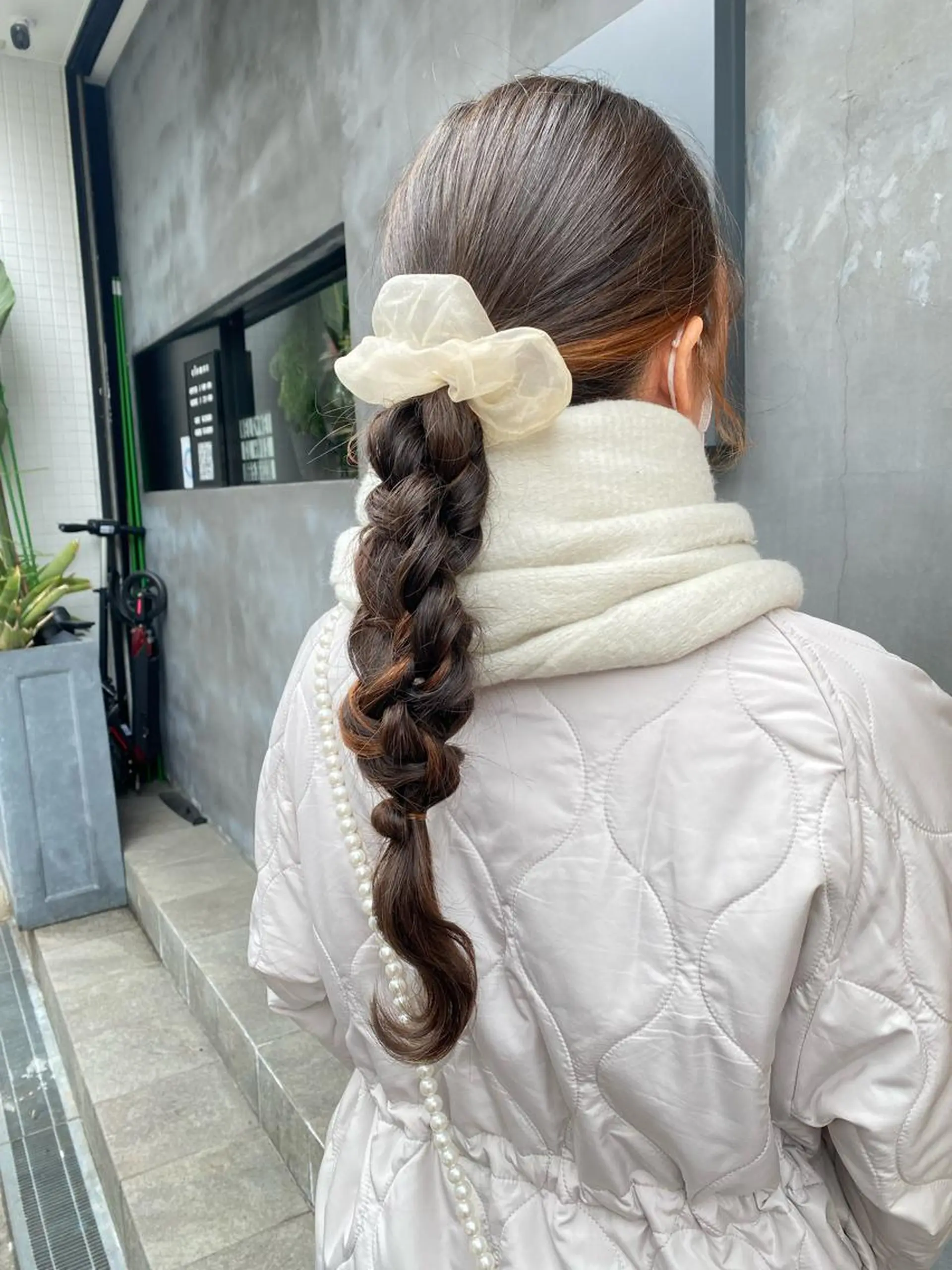 ロング clomus所属・YUKA 🍒ツヤ髪改善のヘアスタイル