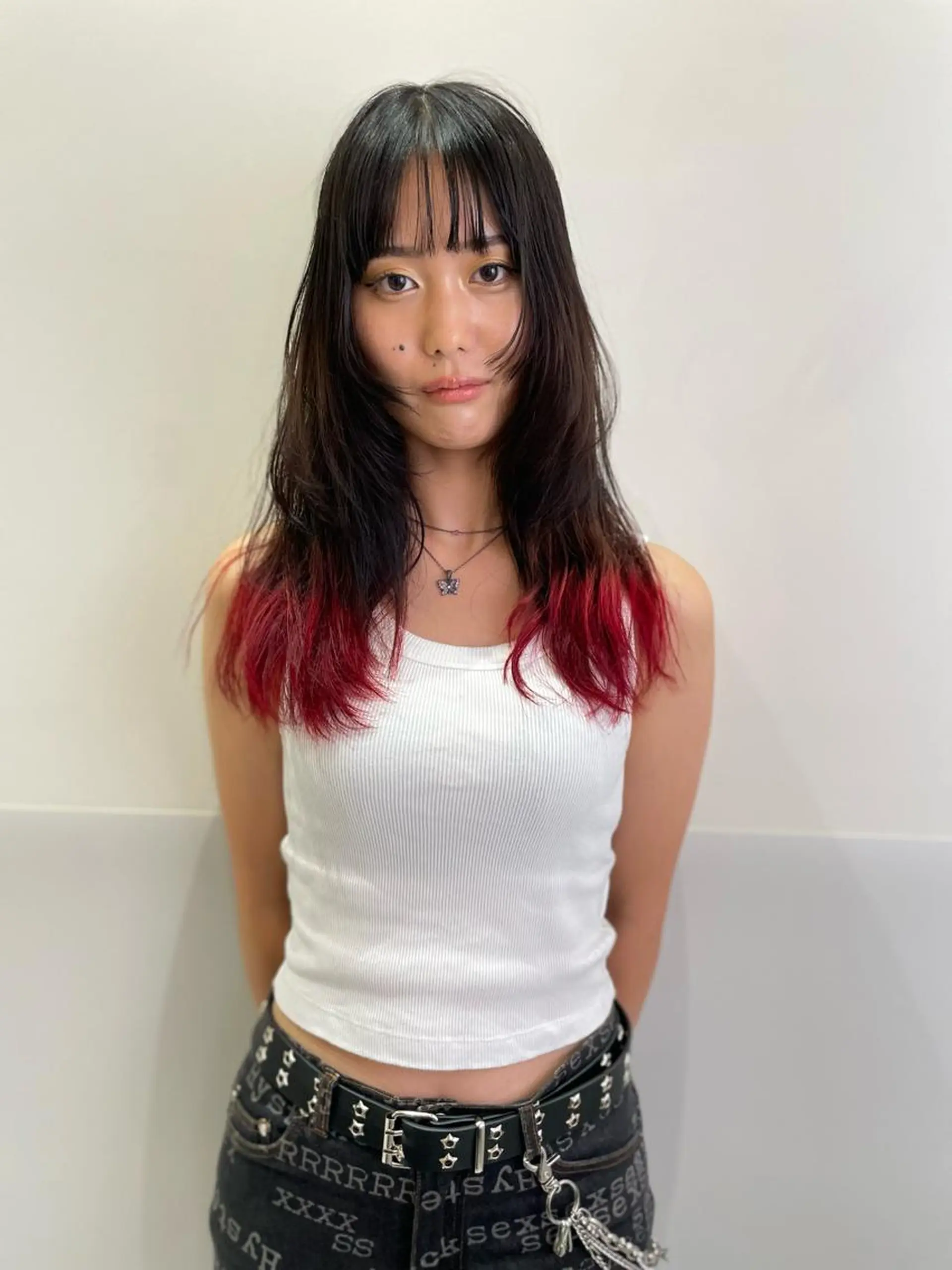 ミディアム カラー カット ヘアカラー トリートメント SALOWIN所属・ブリーチ✨ ボブ✨レイヤーのヘアスタイル