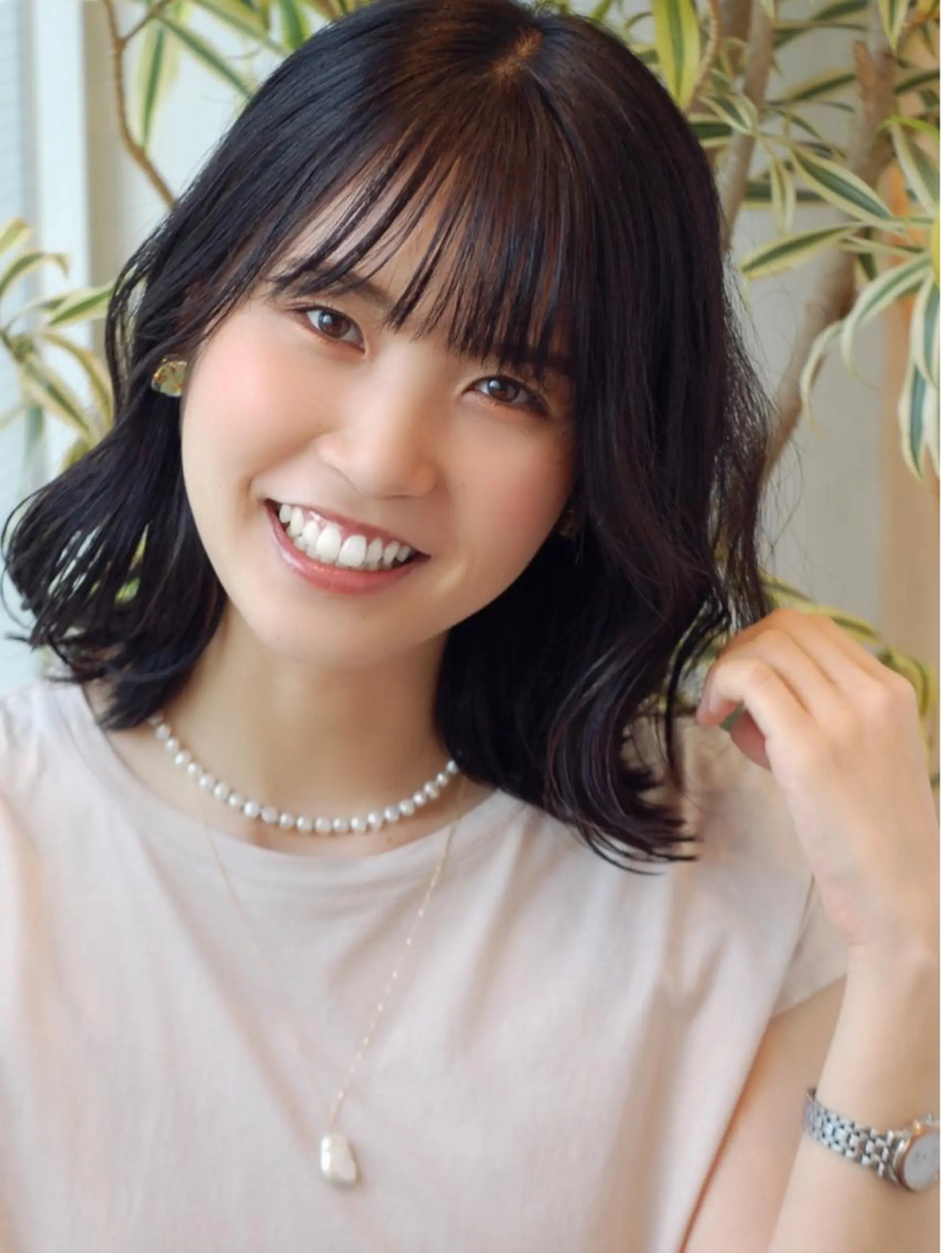 ミディアム ミディアムパーマ arbre所属・安藤 芽衣のヘアスタイル