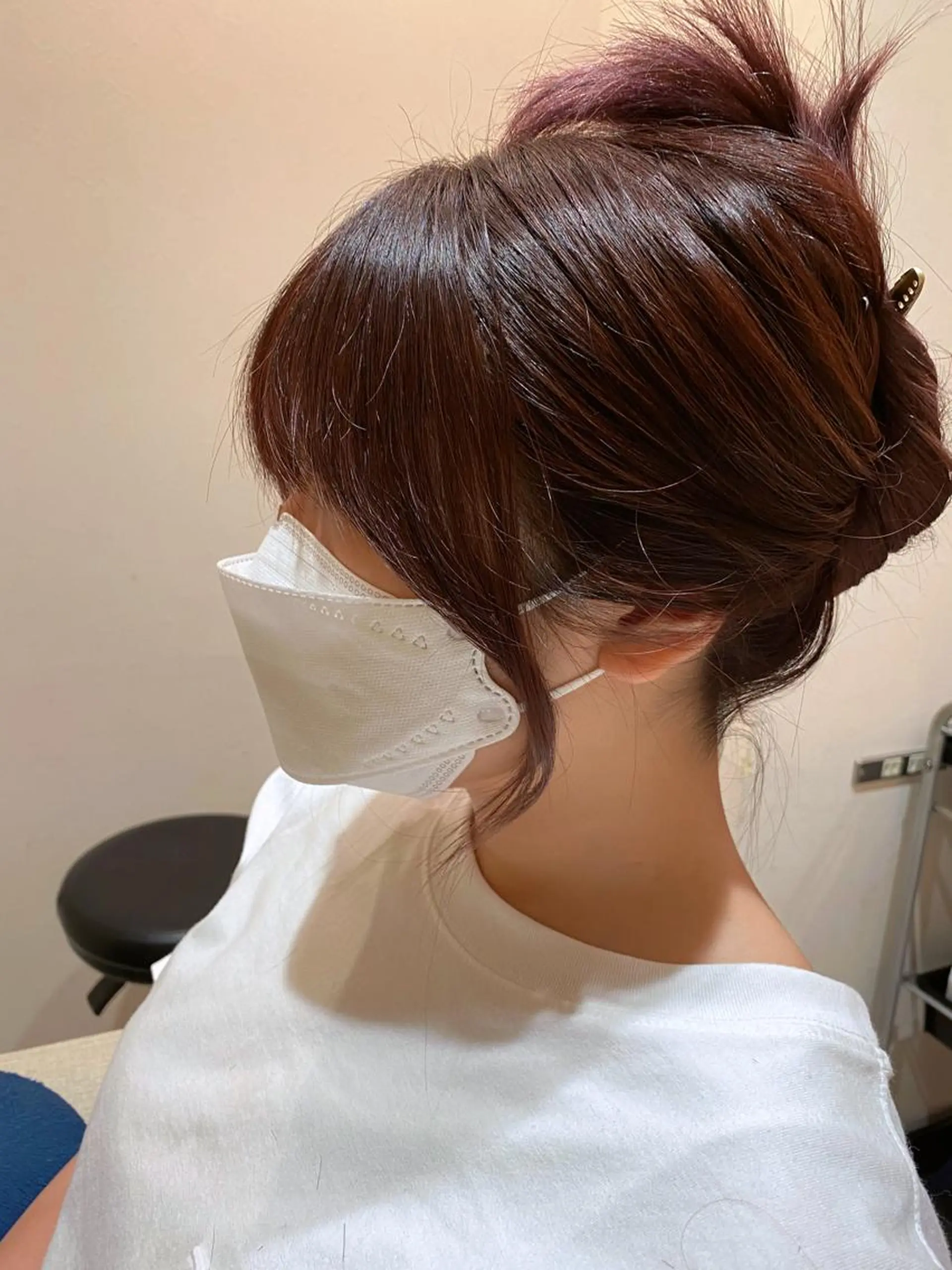 セミロング 顔周りカット 韓国風ヘア 韓国トレンドヘア しゅーやのヘアスタイル