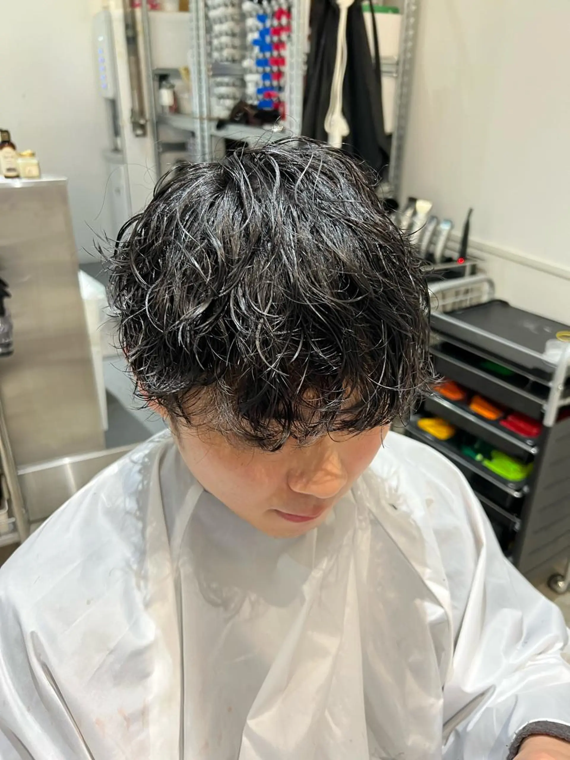 ショート パーマ 𝑬𝑰𝑲𝑰/ 金沢駅西口店のヘアスタイル