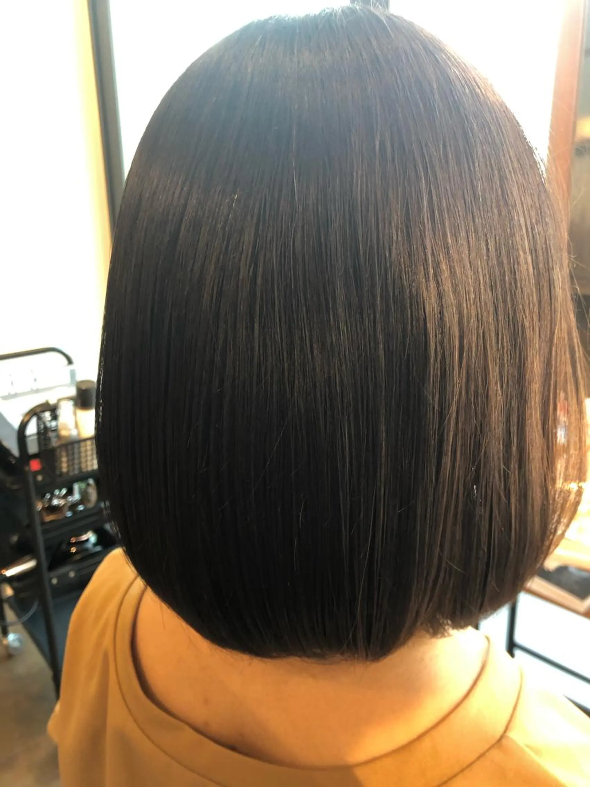 ミディアム カラー ブラウンカラー トリートメント Hair&Make Nahoのマツエク・マツパデザイン