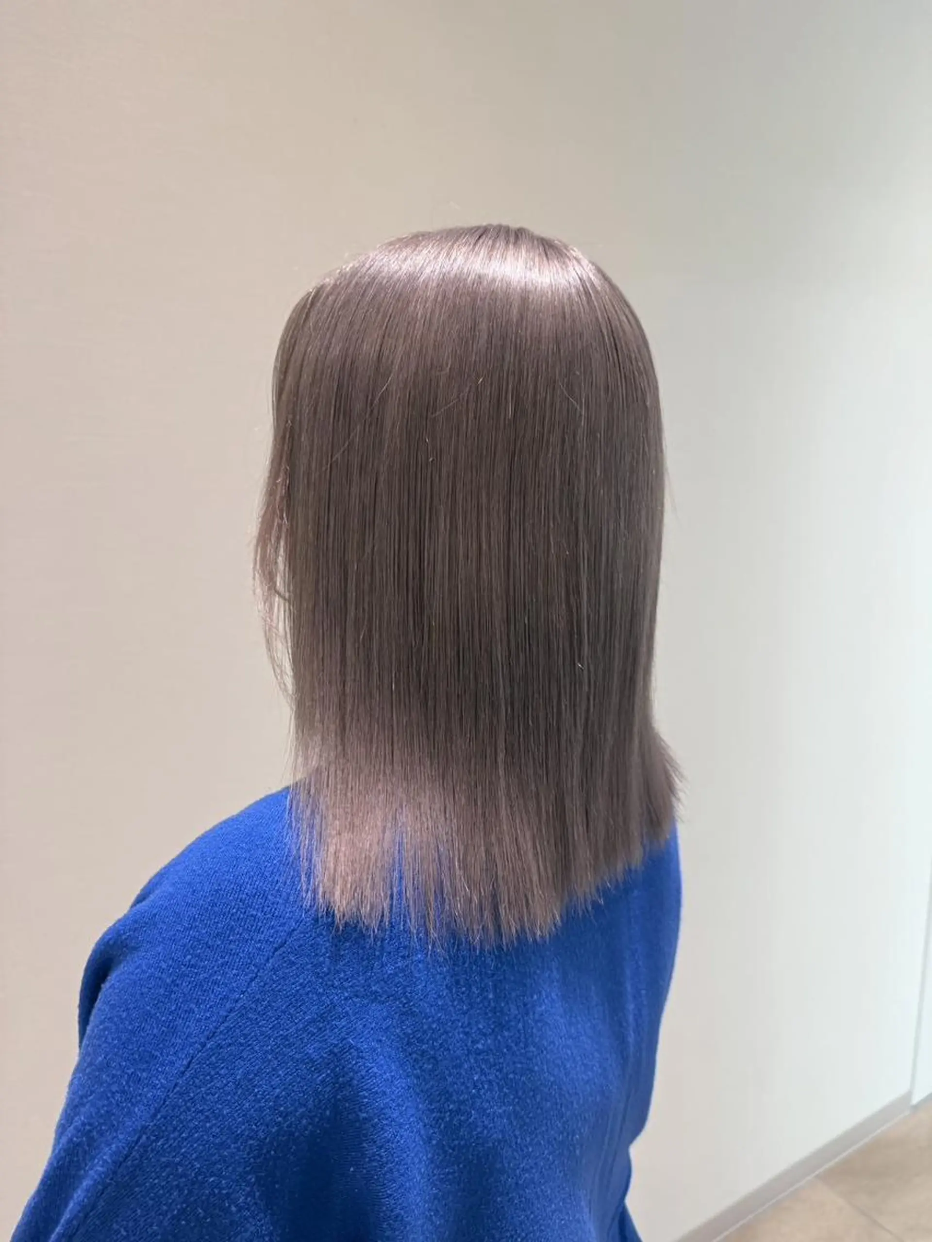 カラー ロング ヘアアレンジ ヘアカラー レイヤー/艶ベージュ /🎀Saki🎀のヘアスタイル