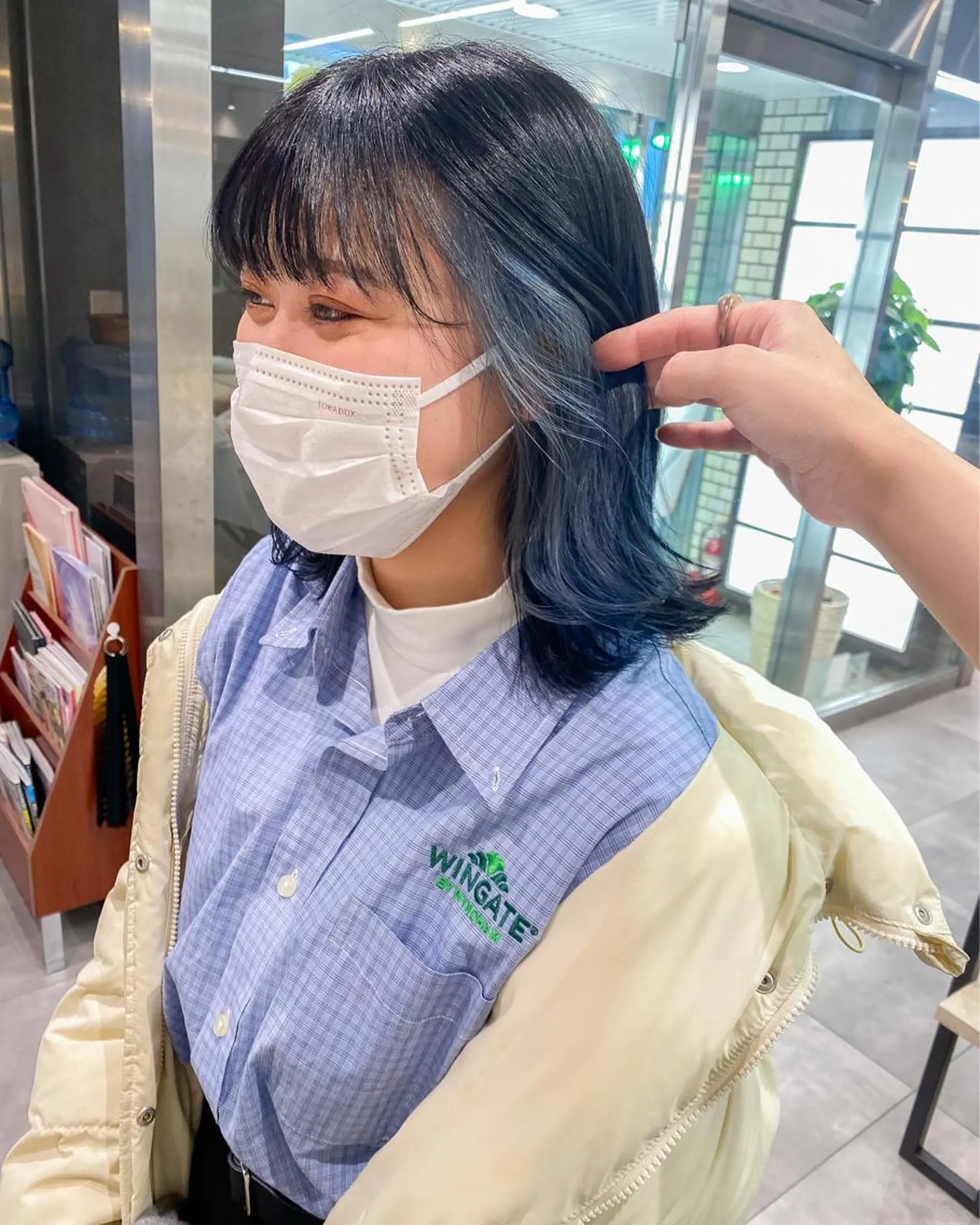 ミディアム カラー カット ヘアカラー トリートメント 韓国風スタイル 🍓MIZUKI🍓のヘアスタイル