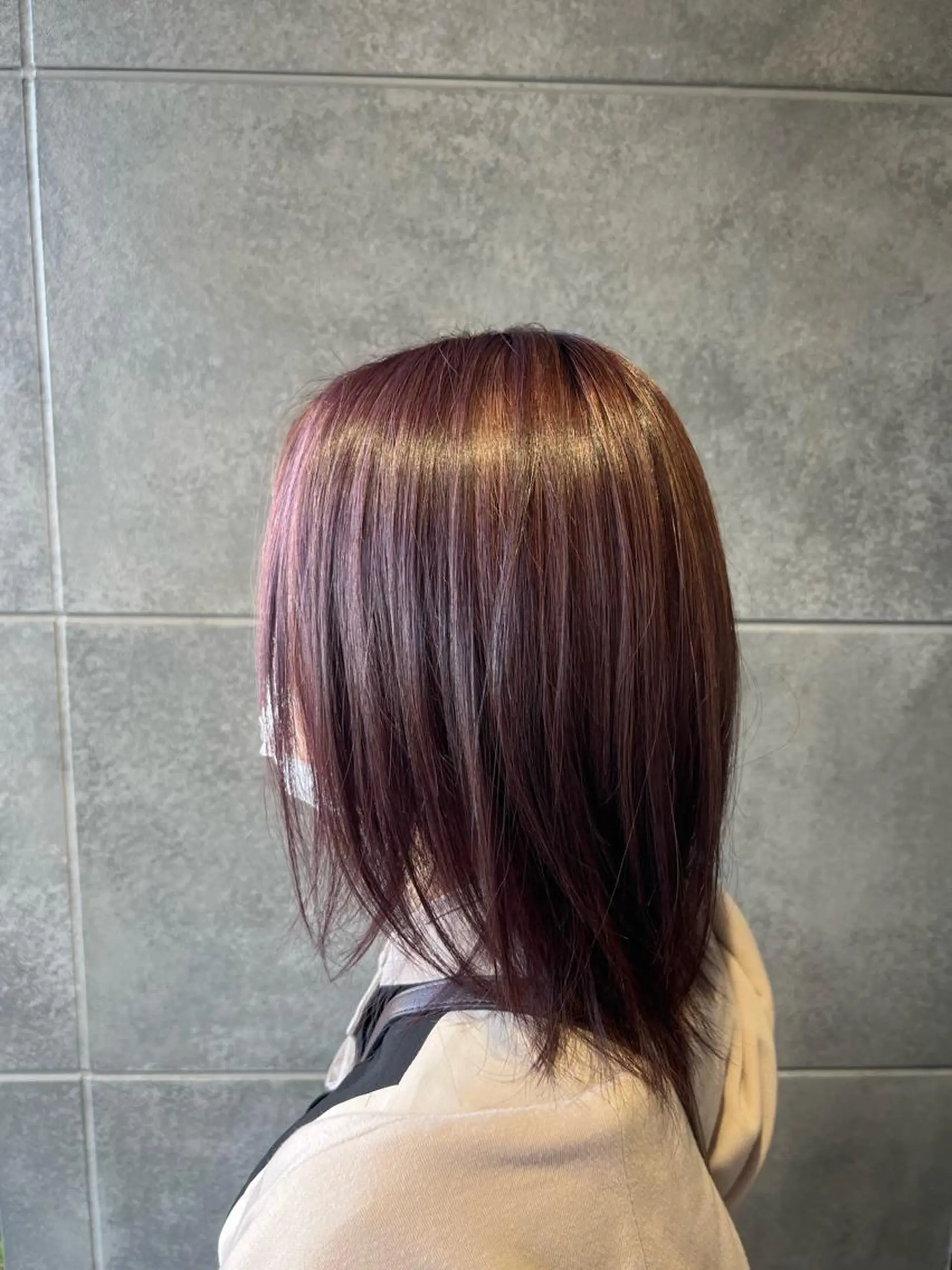 カラー 藤森結子/韓国ヘア/ パーソナルカラー診断のヘアスタイル