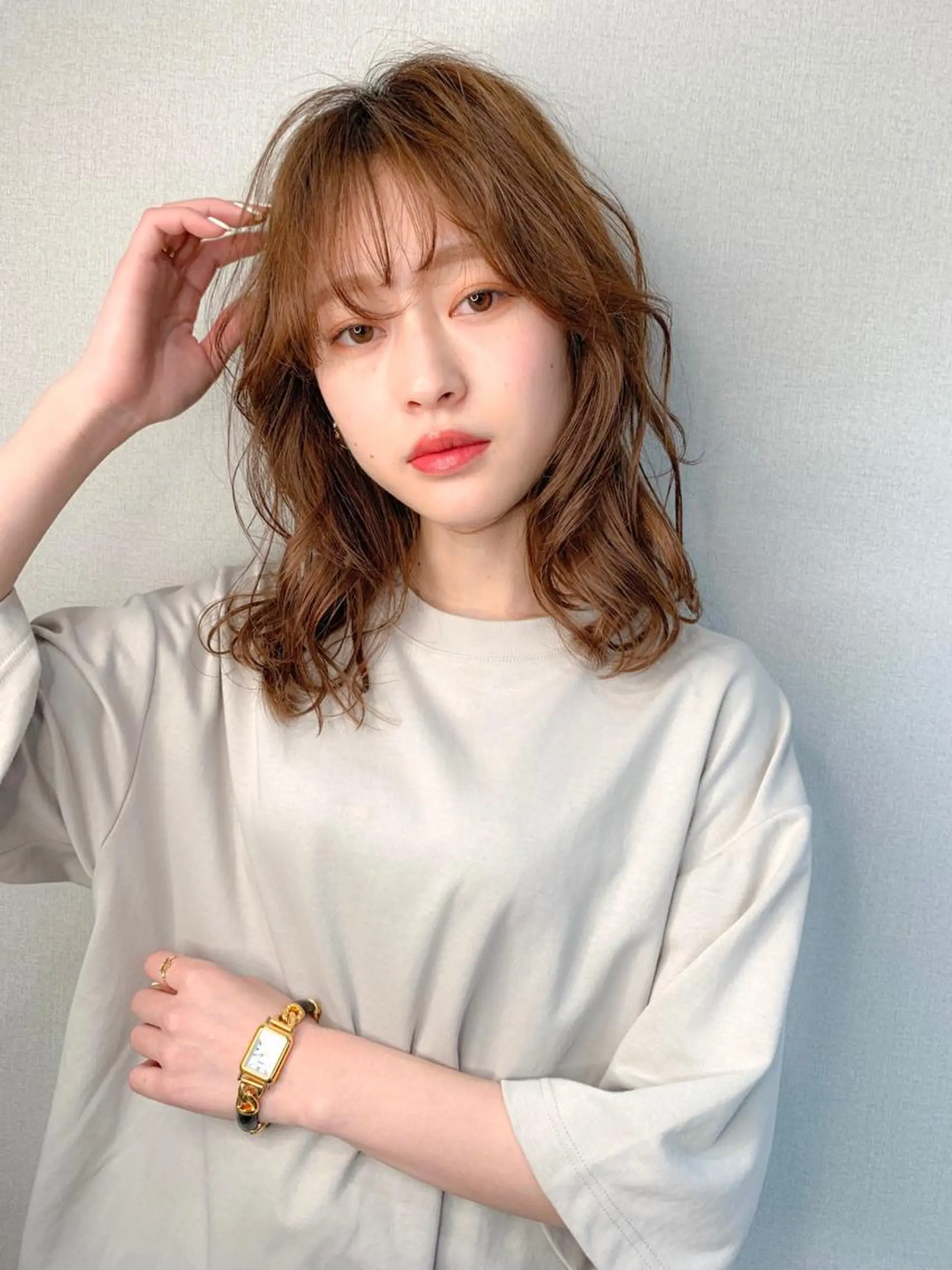 ミディアム カラー ELTE表参道所属・✨上品レディーなヘア スタイルへ✨髙木諒也のヘアスタイル