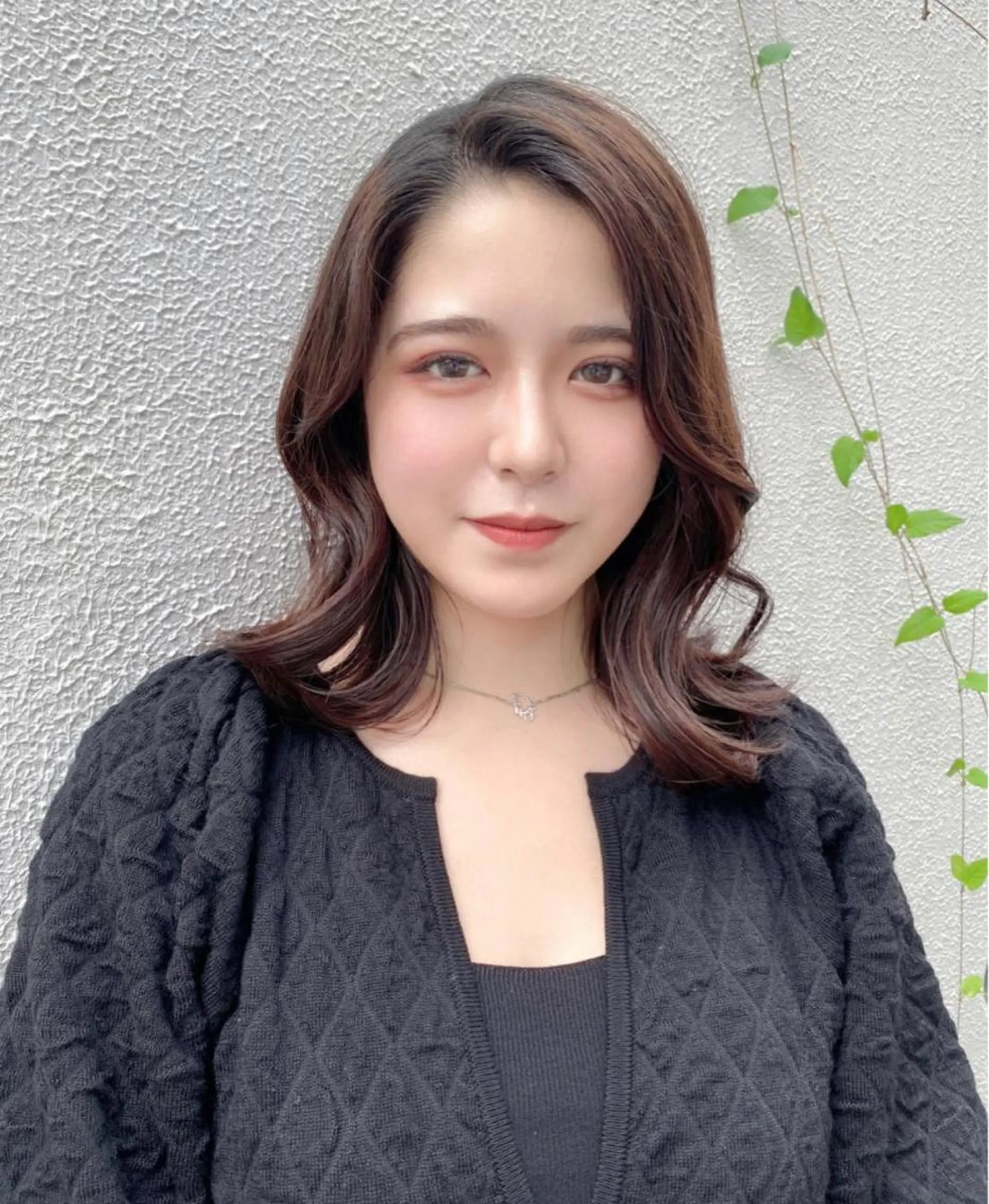 ミディアム くびれヘア hair CREER所属・【艶ヘア】 どうまえのヘアスタイル