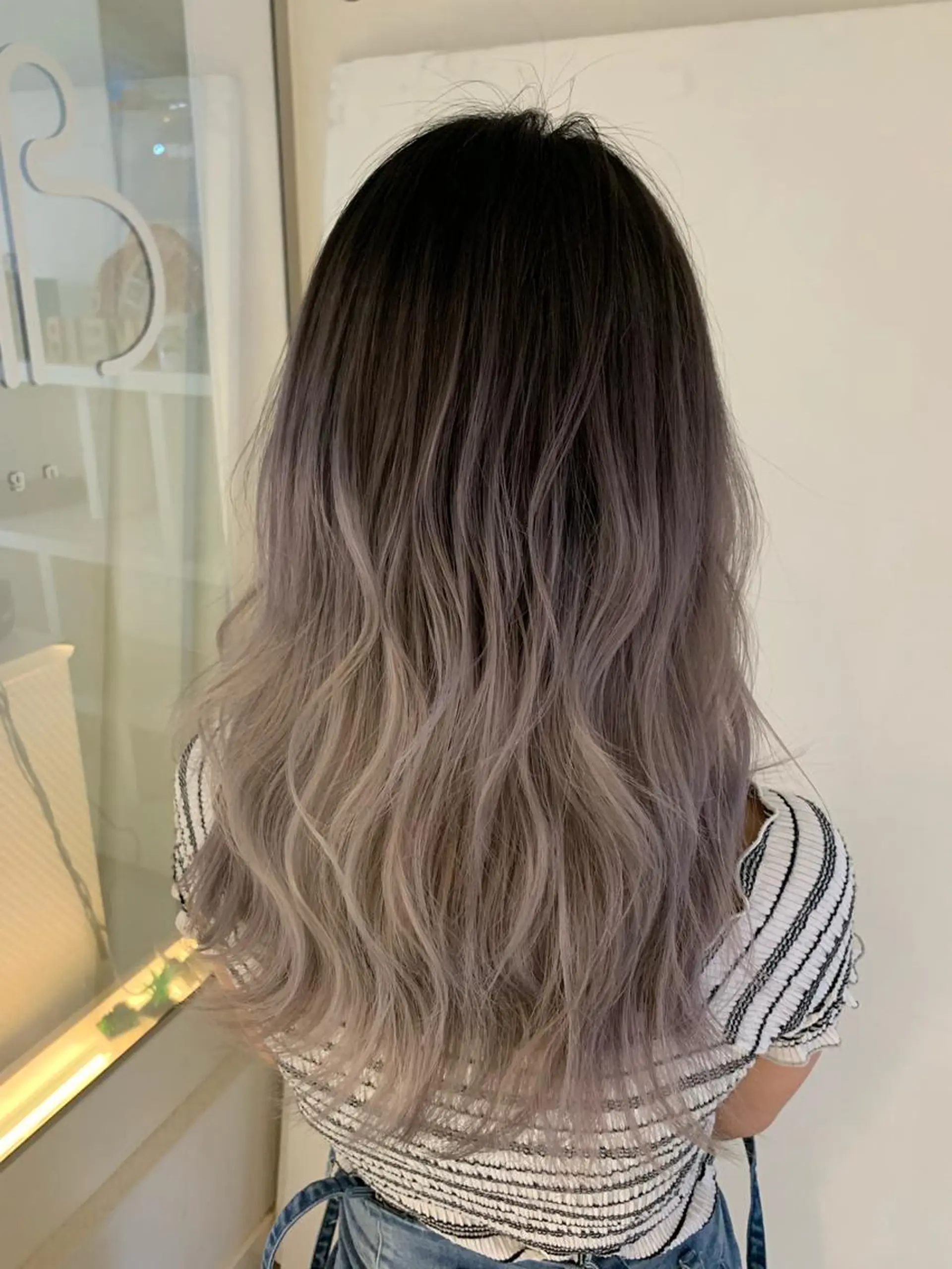 セミロング カラー 渡辺 健太のヘアスタイル