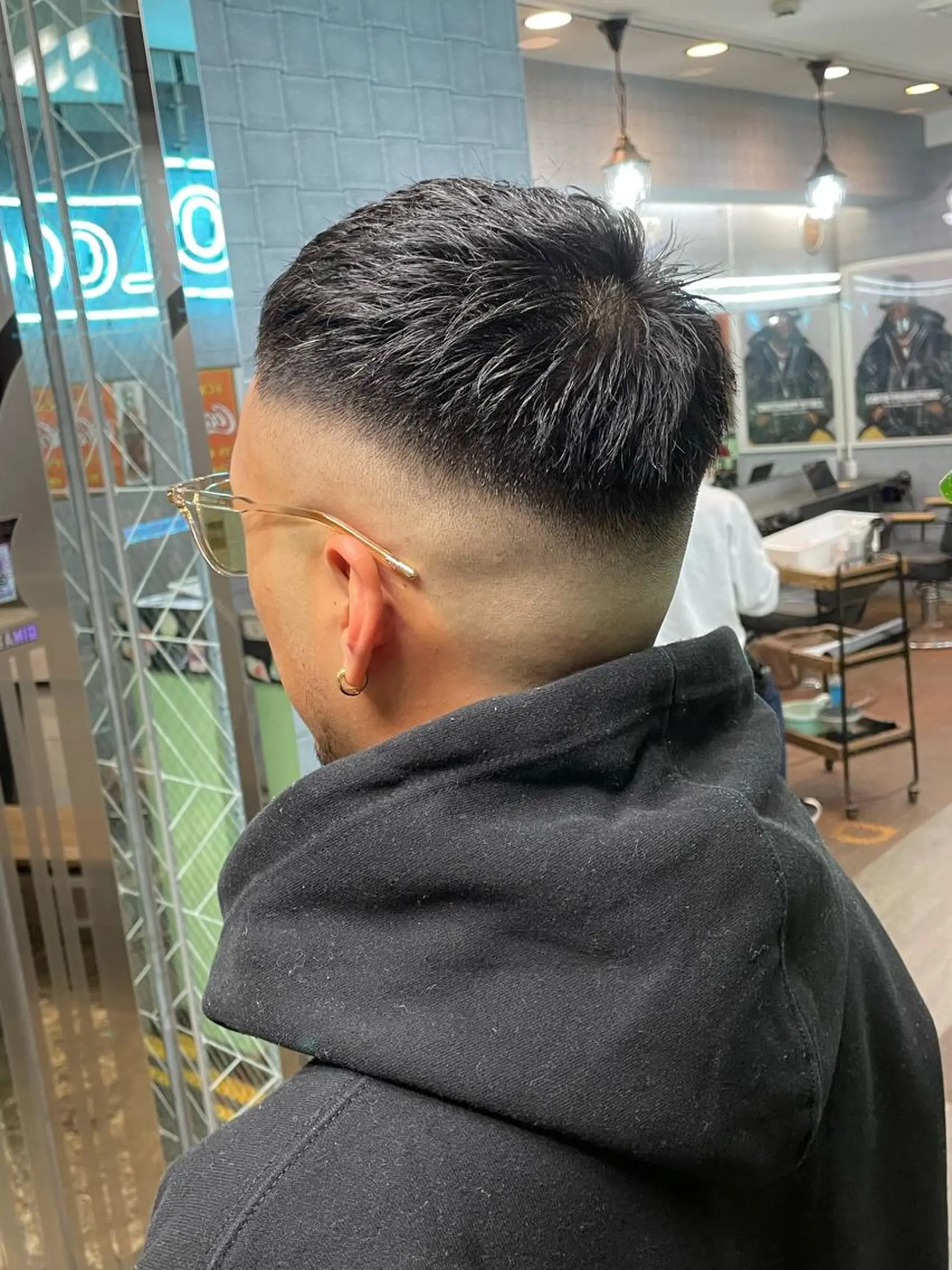 メンズ フェードカット スキンフェード カット Le'a所属・渋谷/フェード/ 國分 翔のヘアスタイル