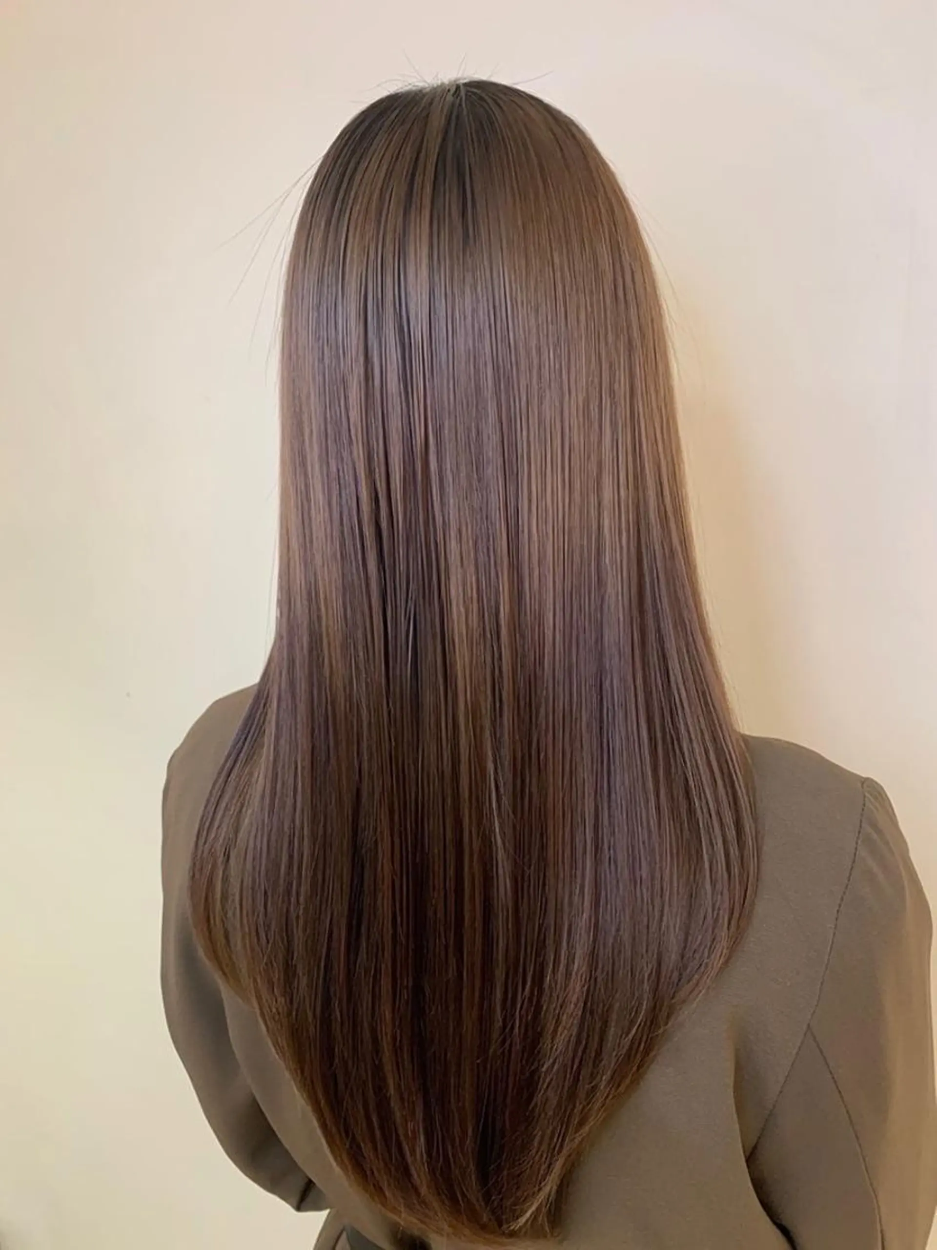 ロング 縮毛矯正 コシイ セイマのヘアスタイル