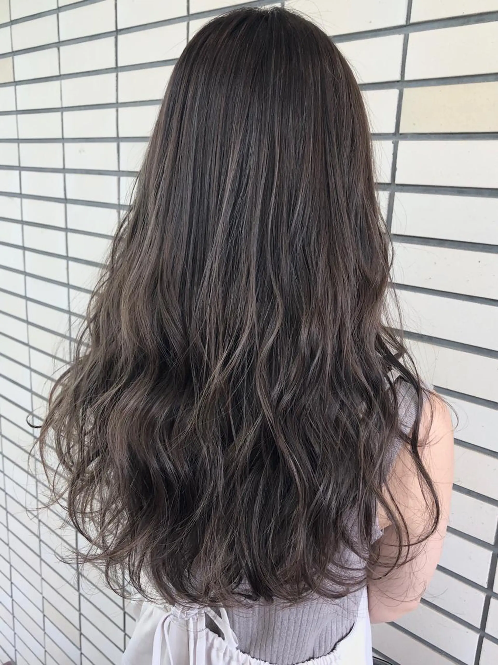 ロング カラー ハイライトカラー ハイライト ヘアカラー 2nd所属・🤍2nd🤍田所 美希のヘアスタイル