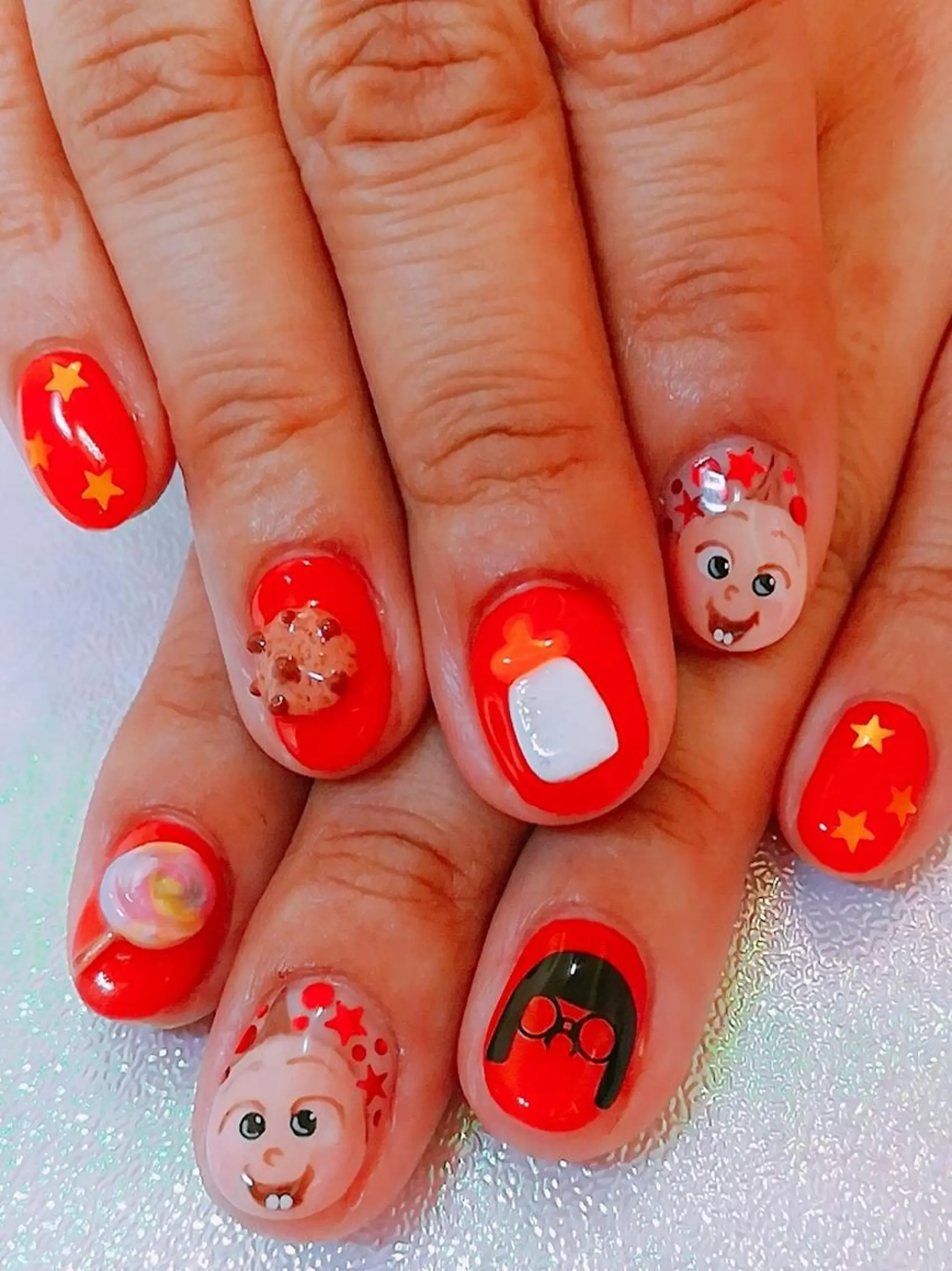 ネイル アートネイル 深爪を断らない スカルプ高評価店のネイルデザイン