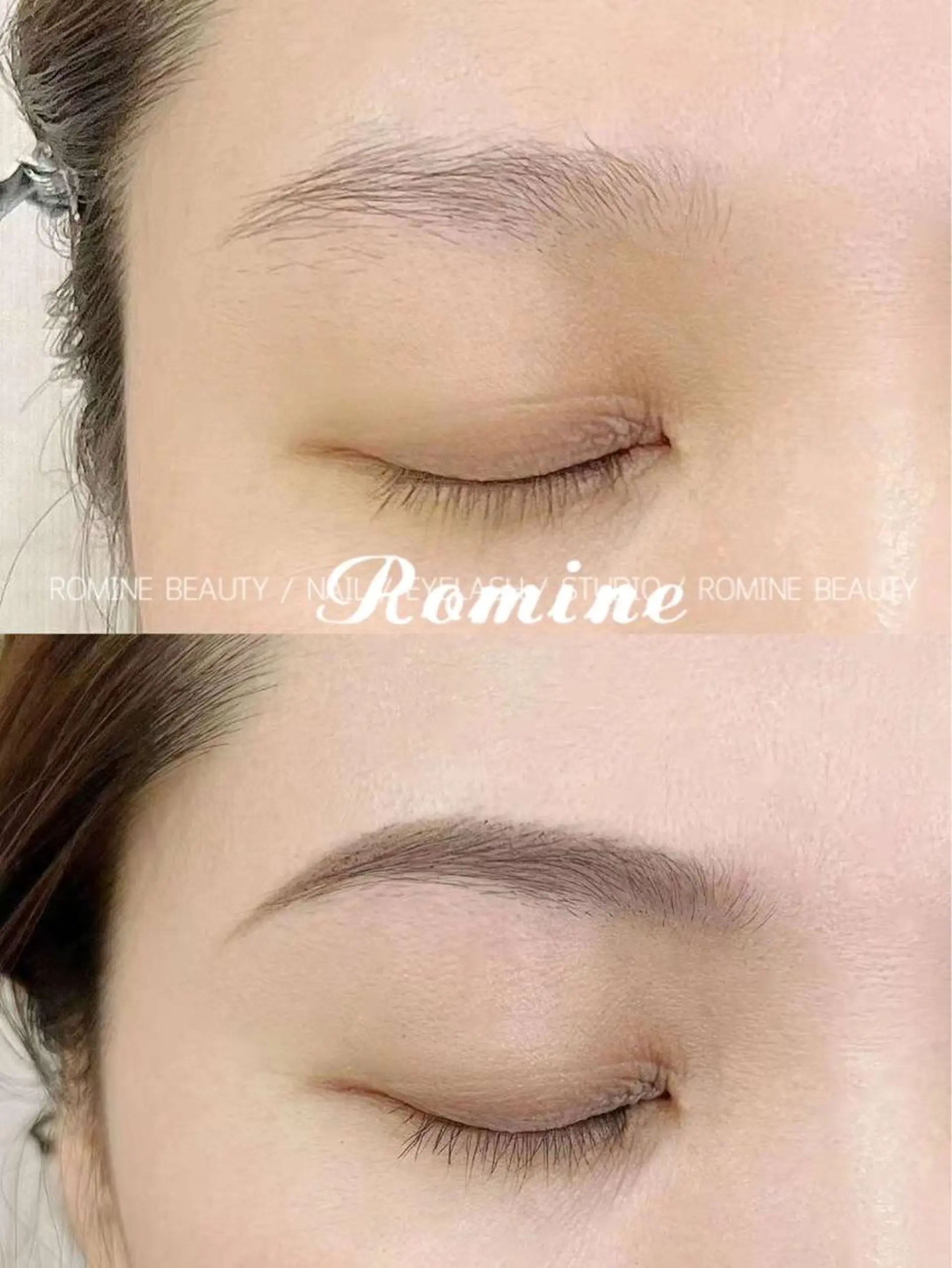 アイブロウ Romine アイラッシュ&ネイルのマツエク・マツパデザイン