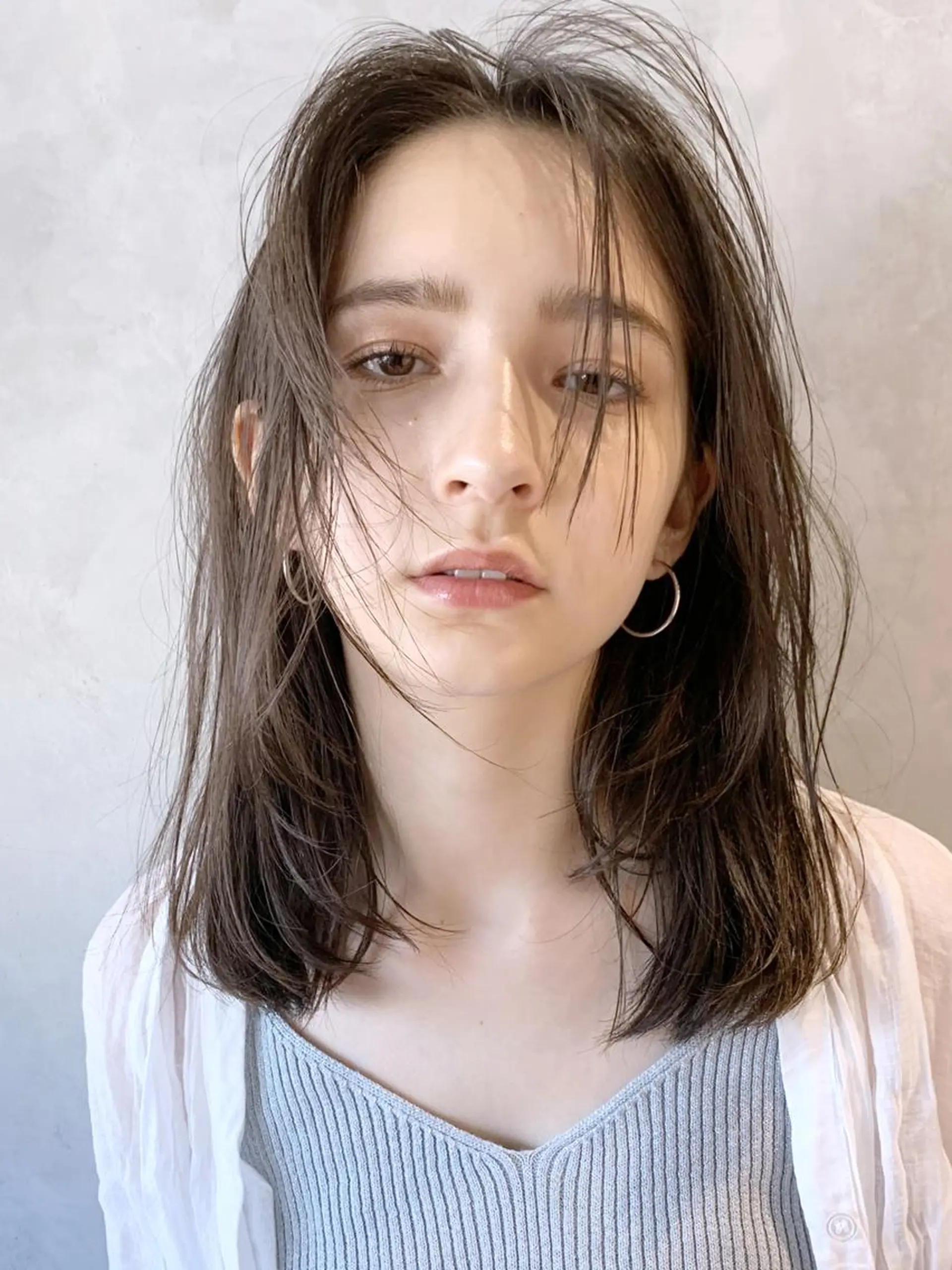 ミディアム カラー パーマ ヘアアレンジ ボブ ITbyALBUM 中野店のヘアスタイル