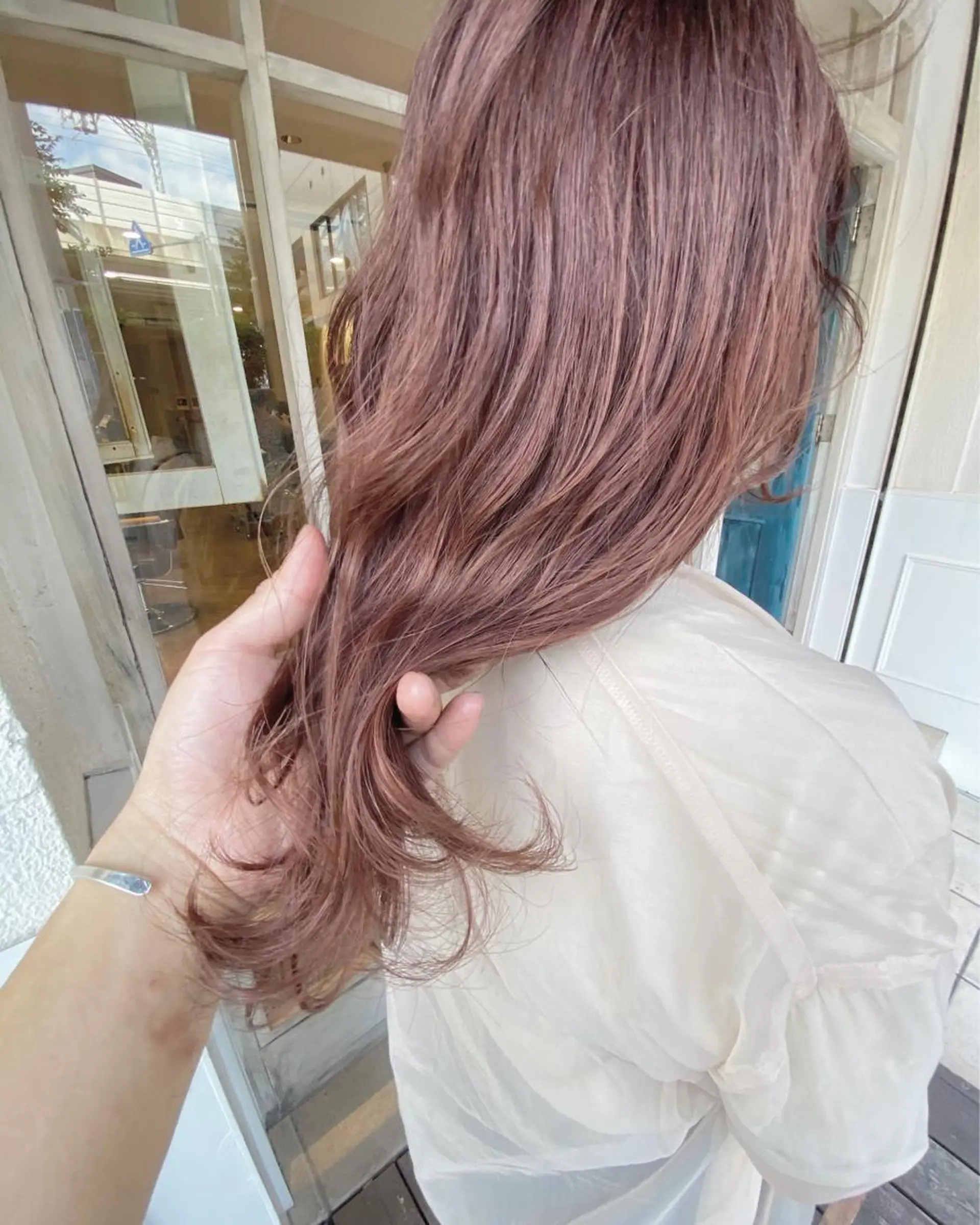 ロング ヘアカラー トリートメント Musiiik hairのヘアスタイル