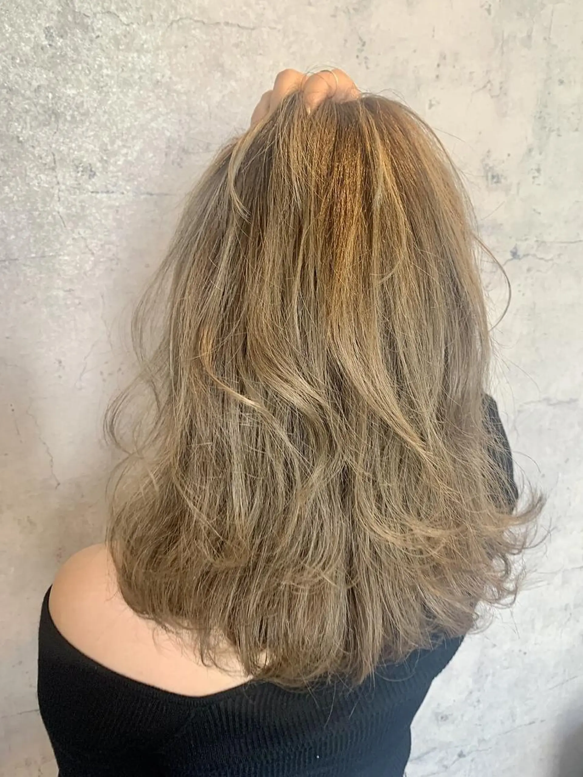 セミロング カラー Lafesta HAIR和歌山駅前店のヘアスタイル