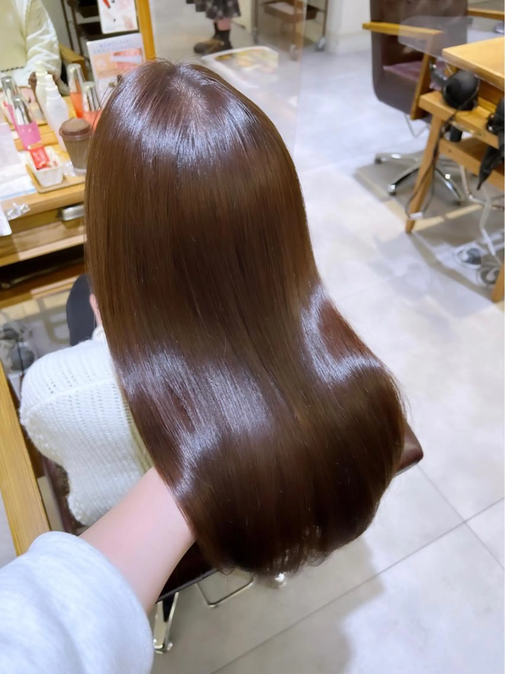 セミロング カラー 韓国ヘア×髪質改善 /yoshikaのヘアスタイル