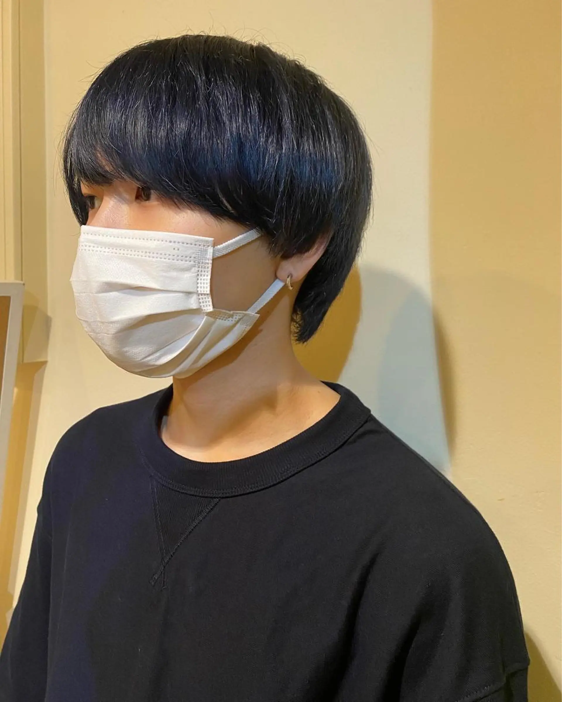 ショート 【明大前フェード/ メンズパーマ/岳】のヘアスタイル