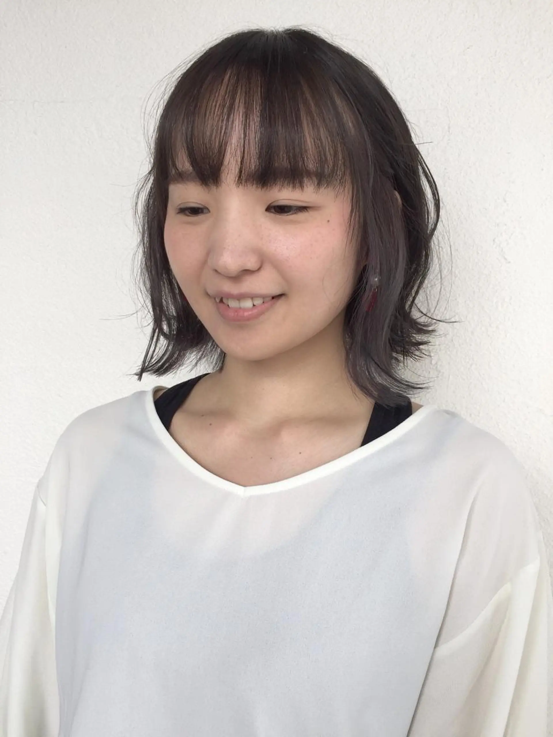 ショート カラー aW HAIRカンノ カナエのヘアスタイル